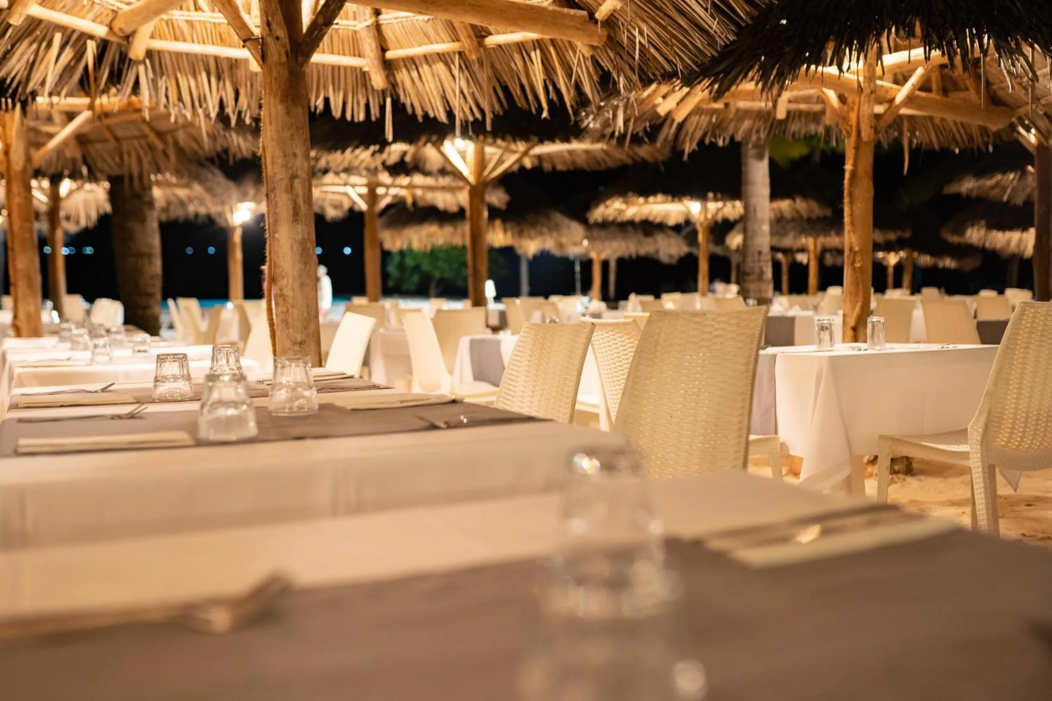 Dinner in My Blue Hotel Zanzibar