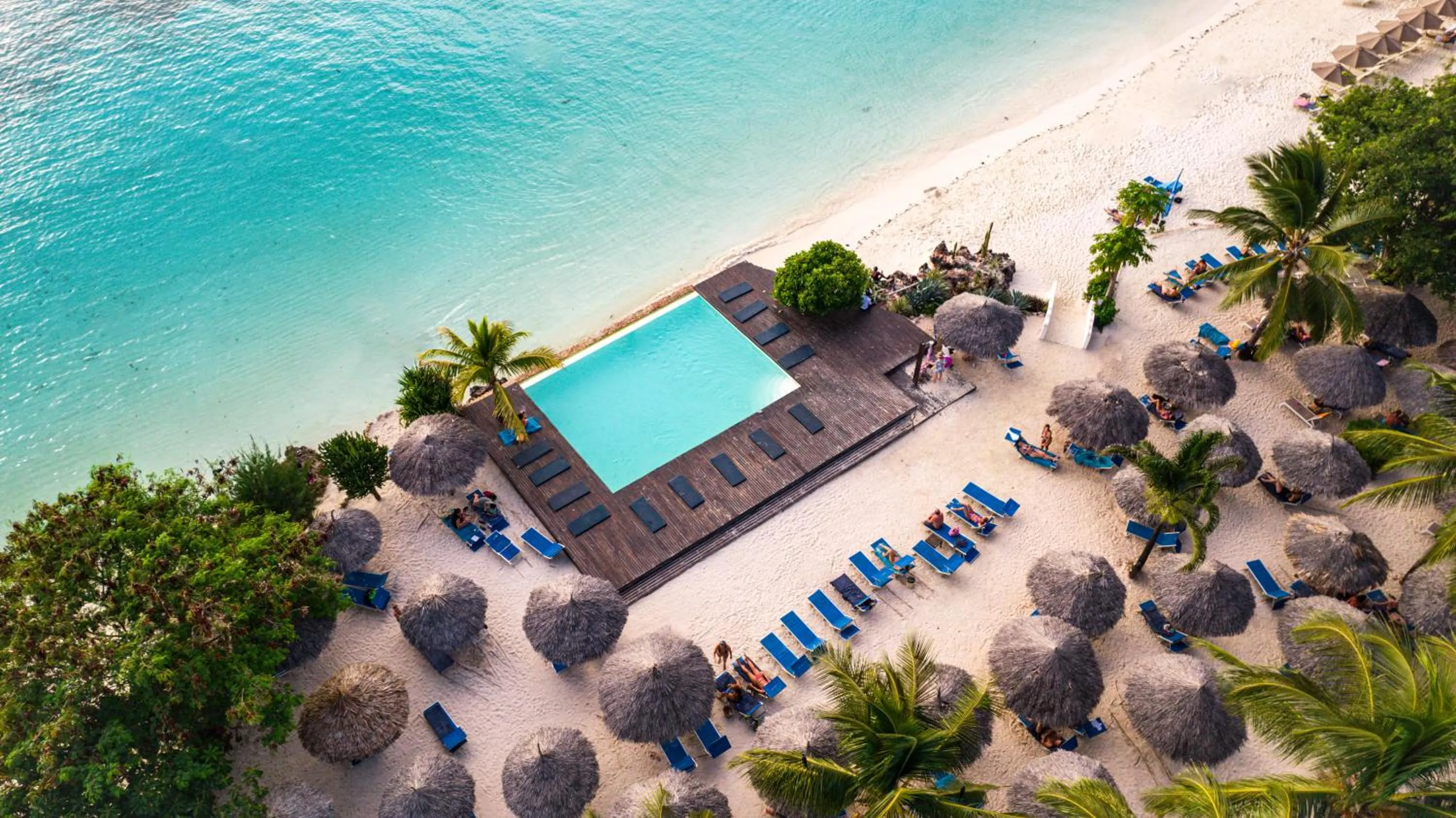 Bird's eye view in My Blue Hotel Zanzibar