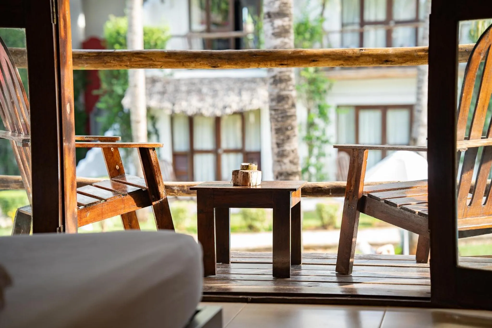 Balcony/Terrace in My Blue Hotel Zanzibar
