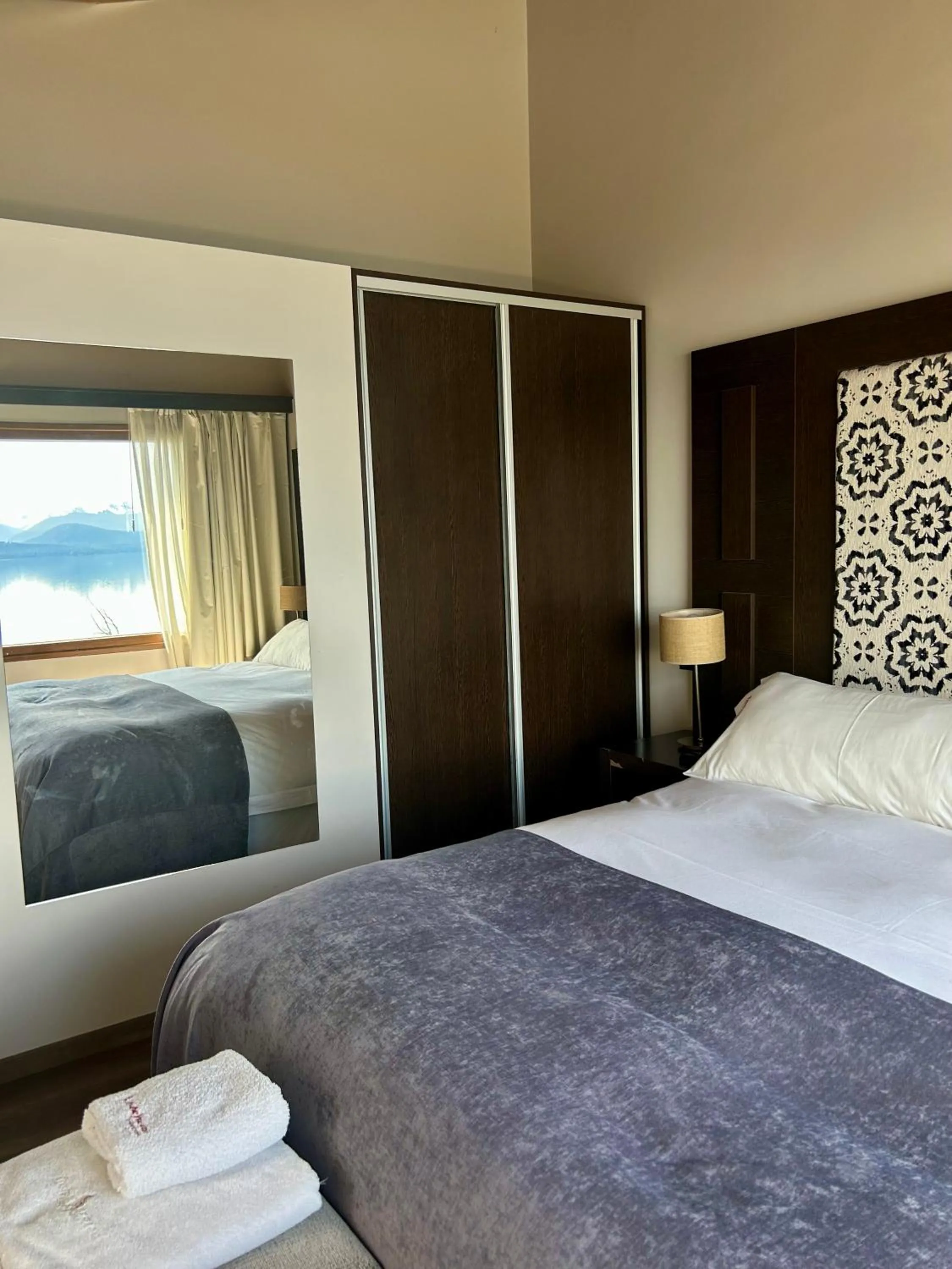 Bed in Bahia Paraiso Apart & Suites