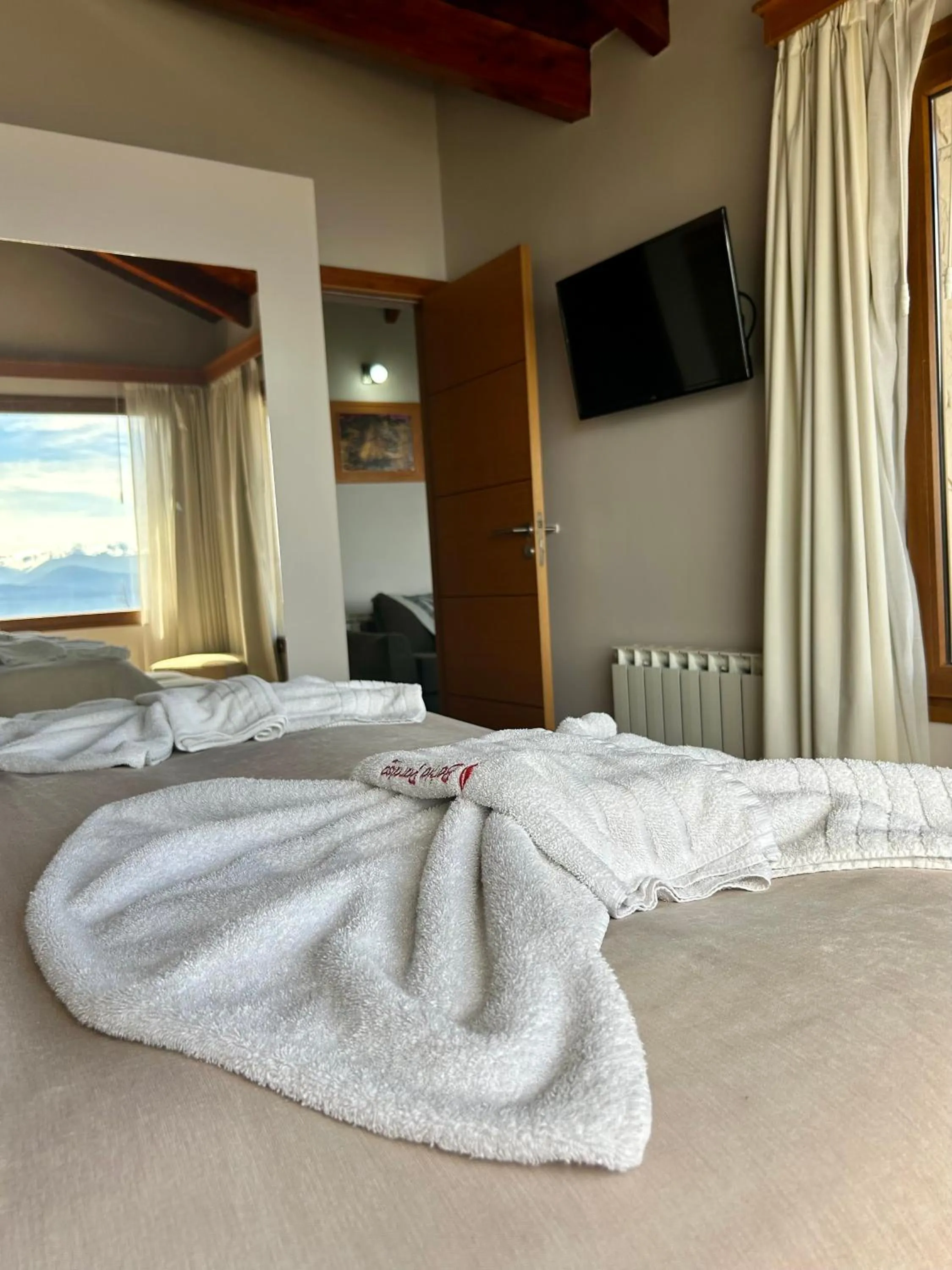 Bed in Bahia Paraiso Apart & Suites