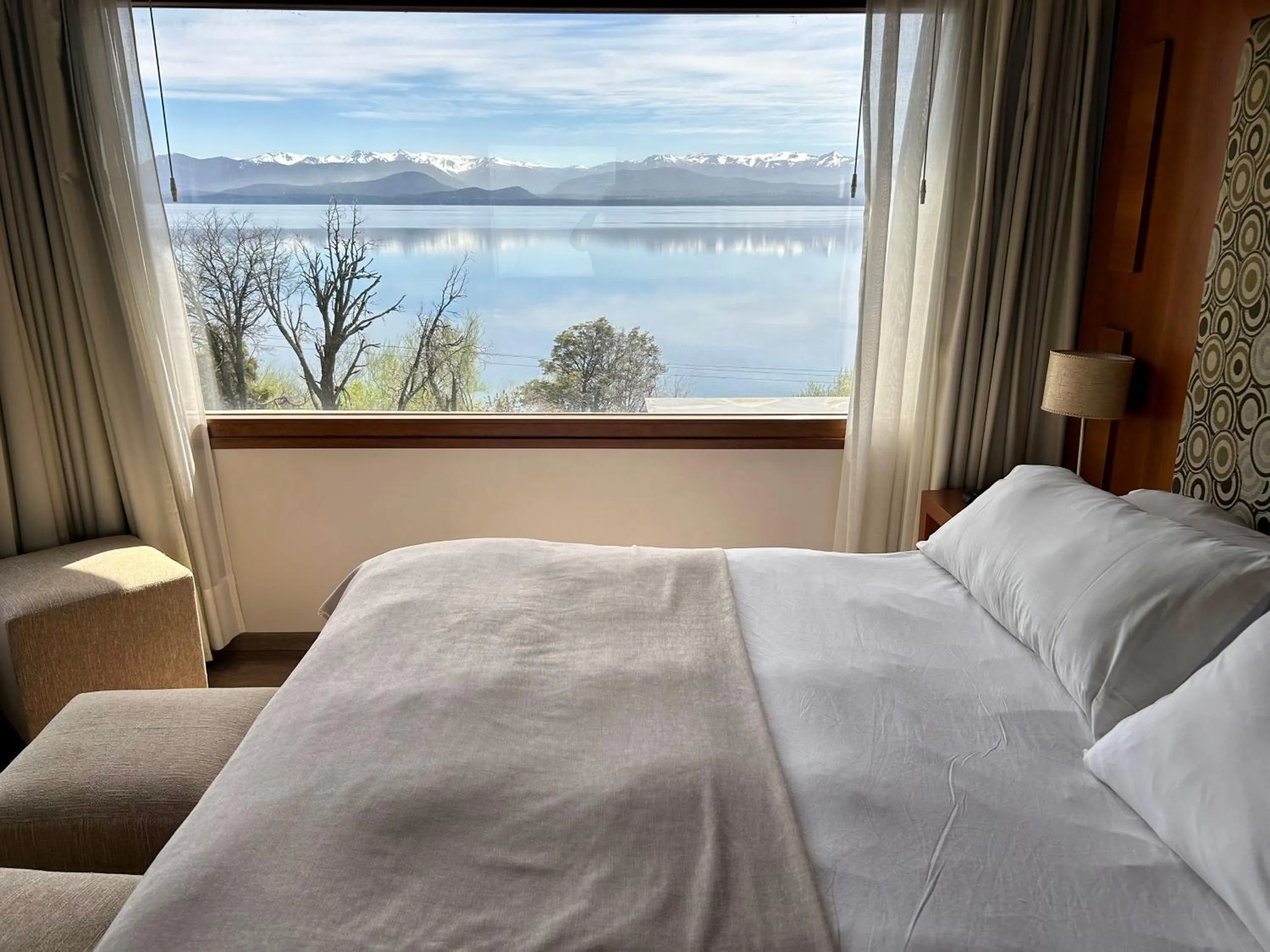 Bed in Bahia Paraiso Apart & Suites