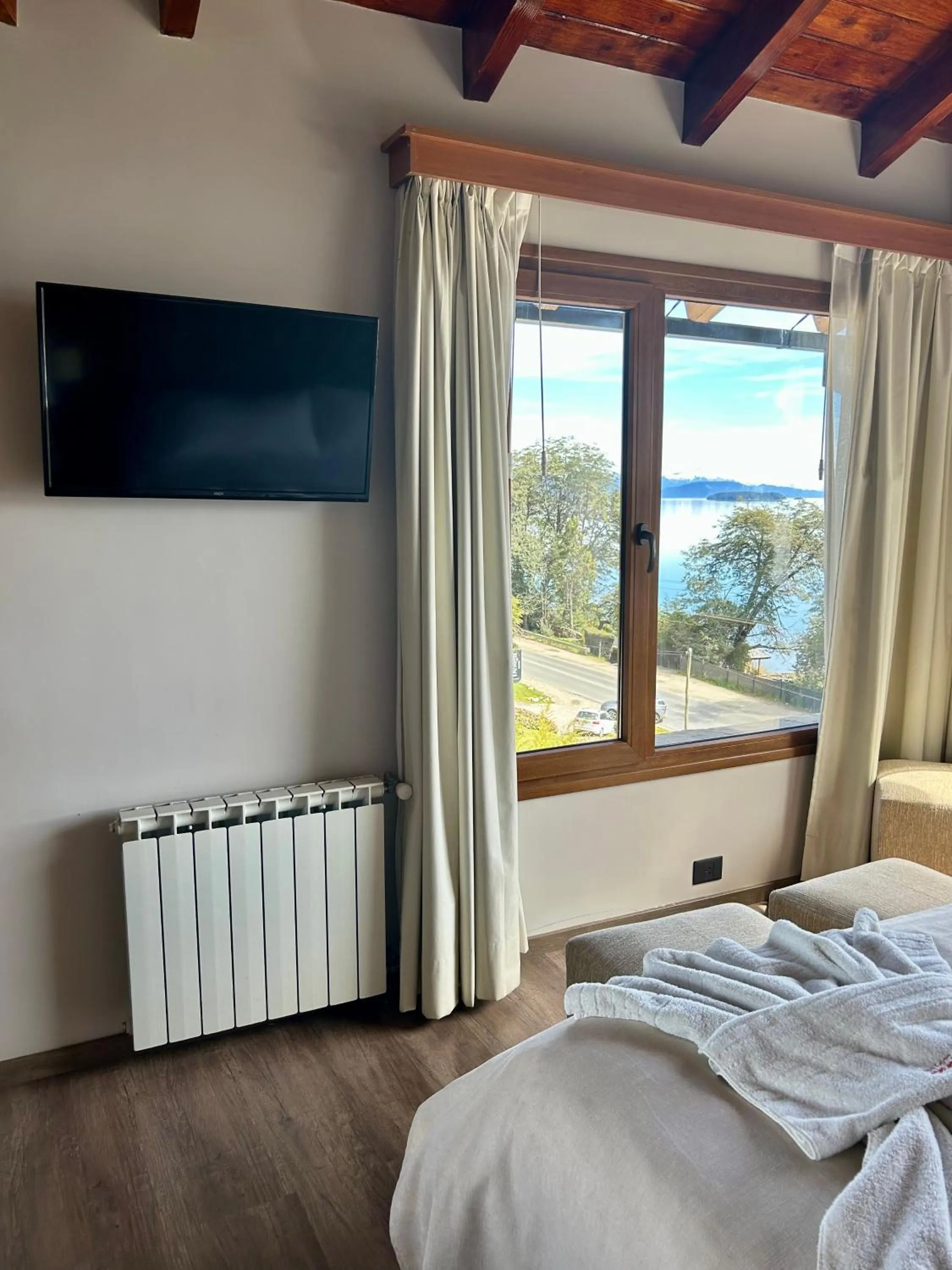 Bed in Bahia Paraiso Apart & Suites