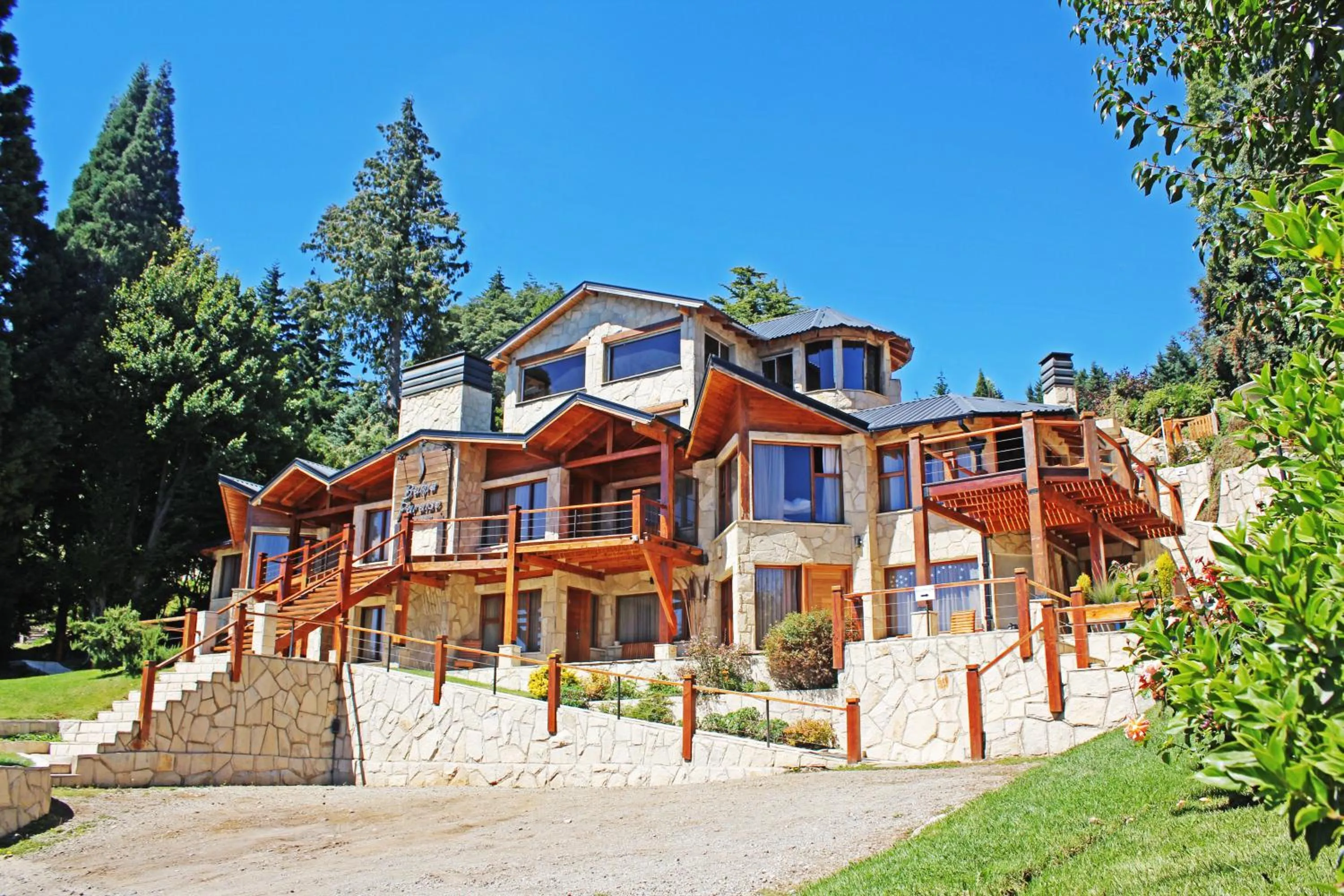 Garden view in Bahia Paraiso Apart & Suites