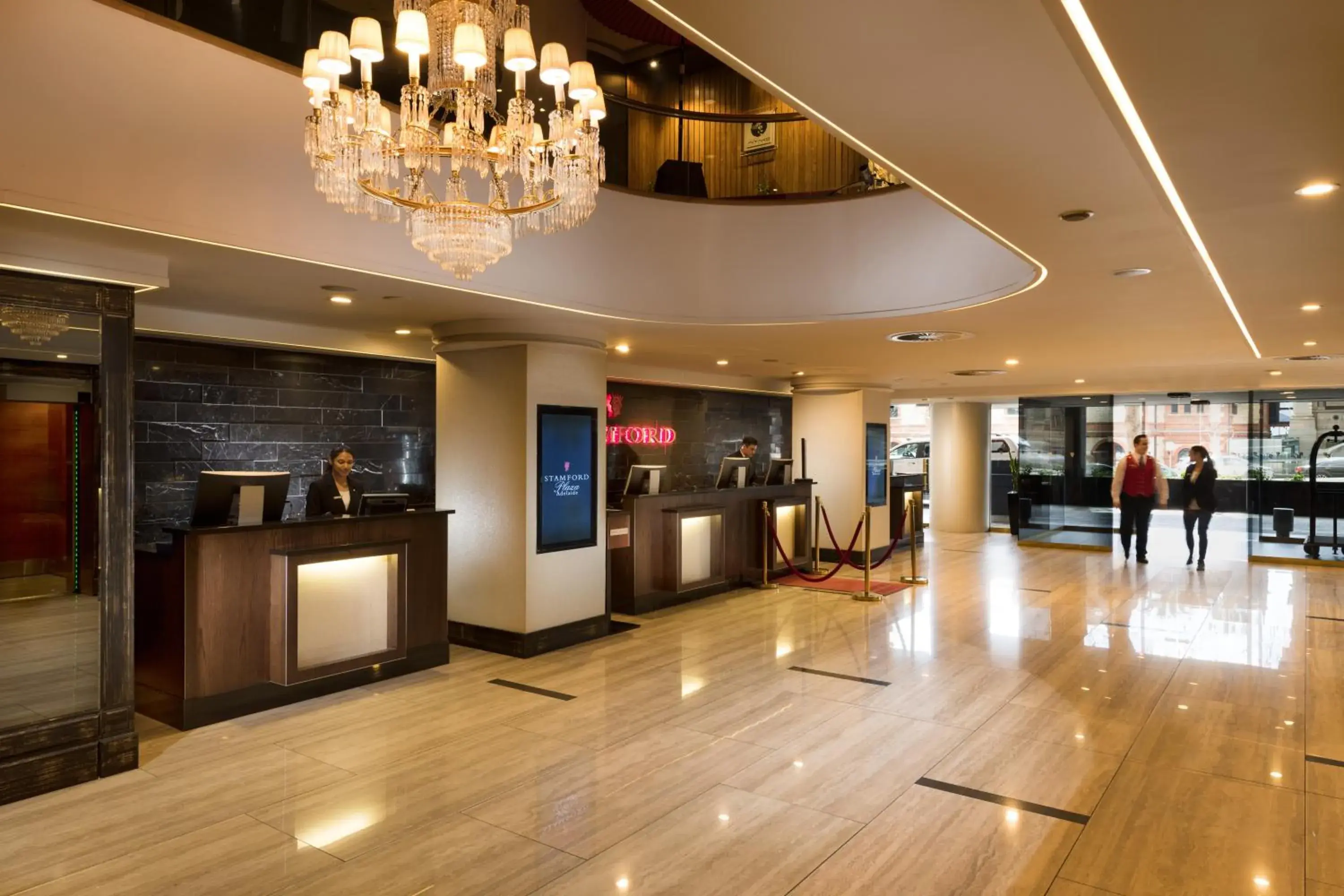 Lobby or reception in Stamford Plaza Adelaide Lobby or reception in Stamford Plaza Adelaide