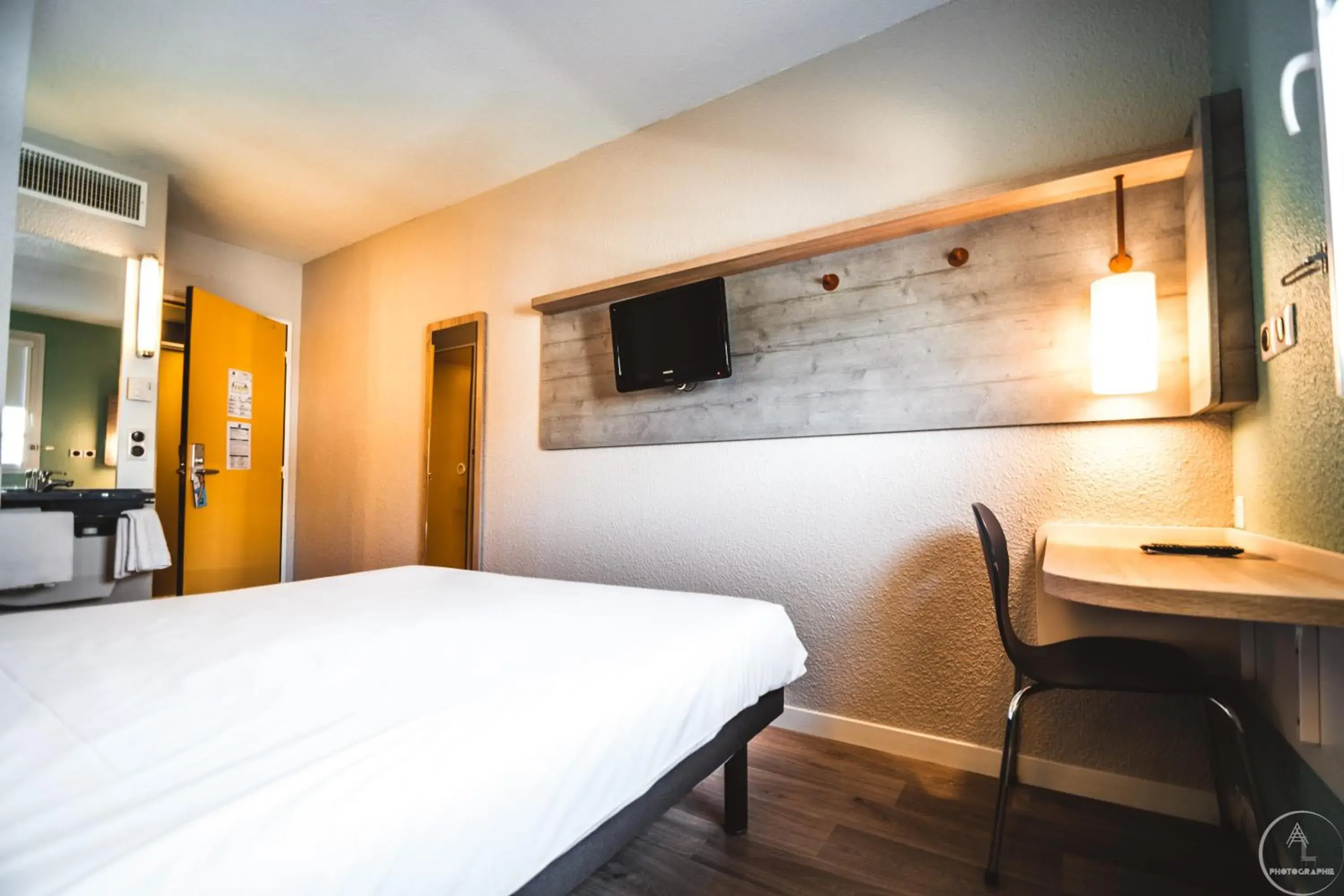 Bed in ibis budget Saint-Brieuc Yffiniac Bed in ibis budget Saint-Brieuc Yffiniac