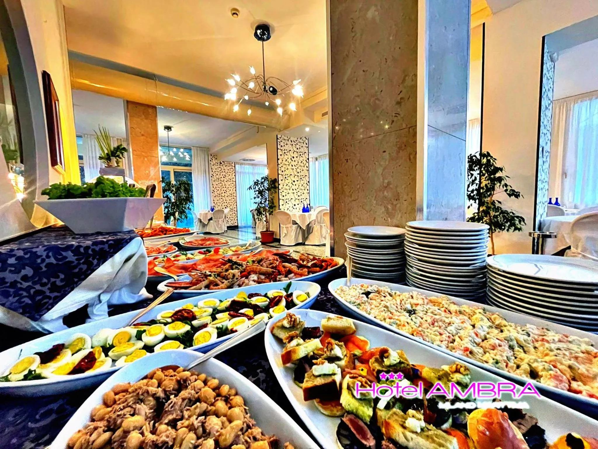 Restaurant/places to eat in HOTEL AMBRA - Fronte Mare - Vicinissimi al Centro