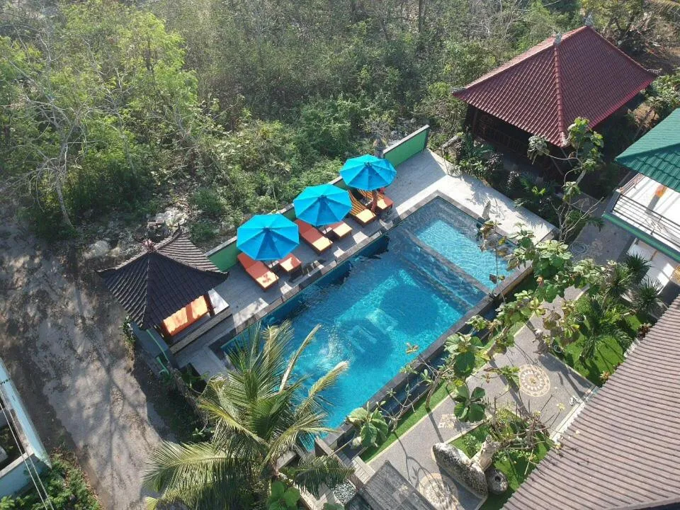 Bird's eye view in Queen Villa