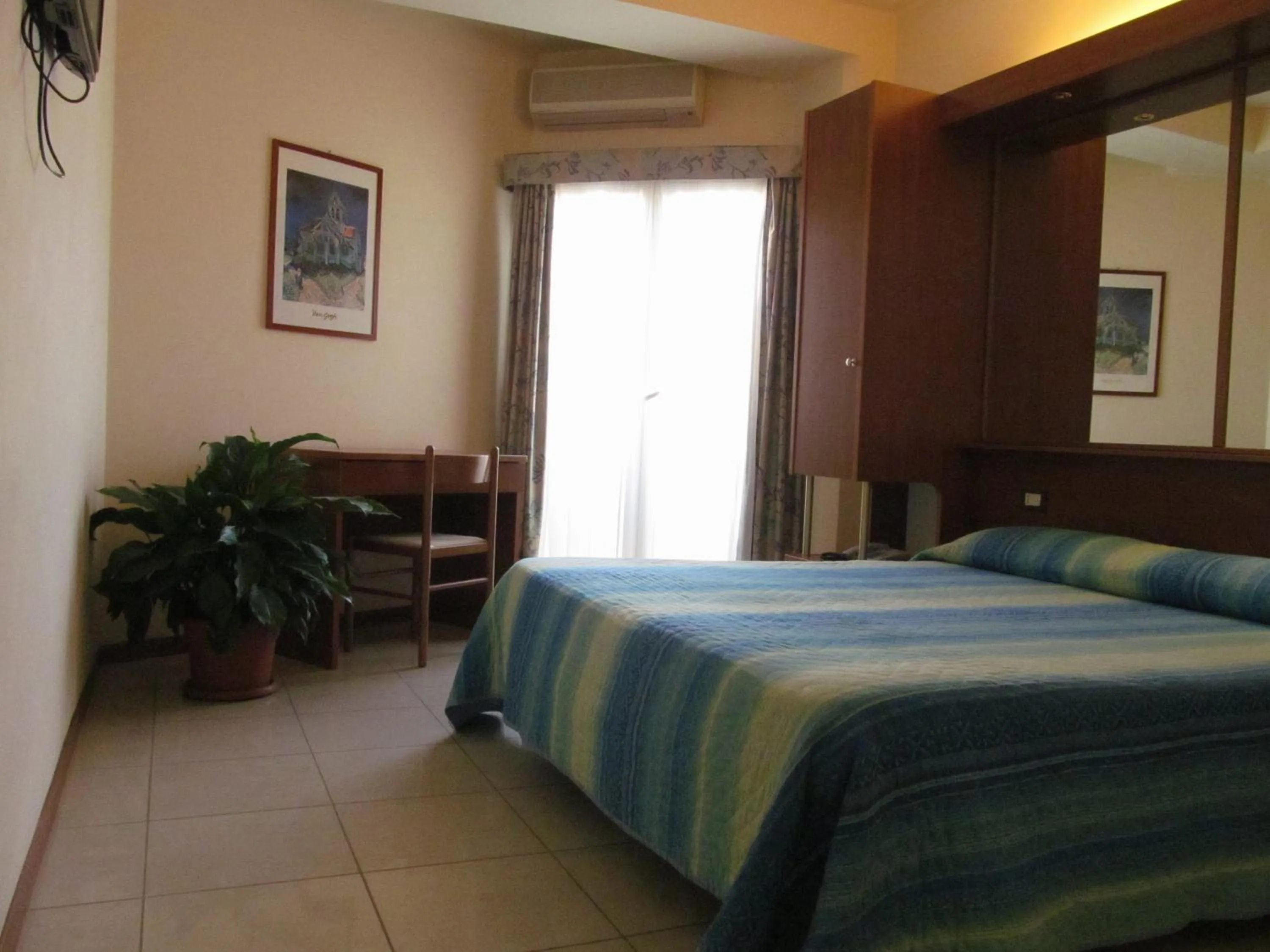 Bedroom, Bed in Hotel Gabbiano