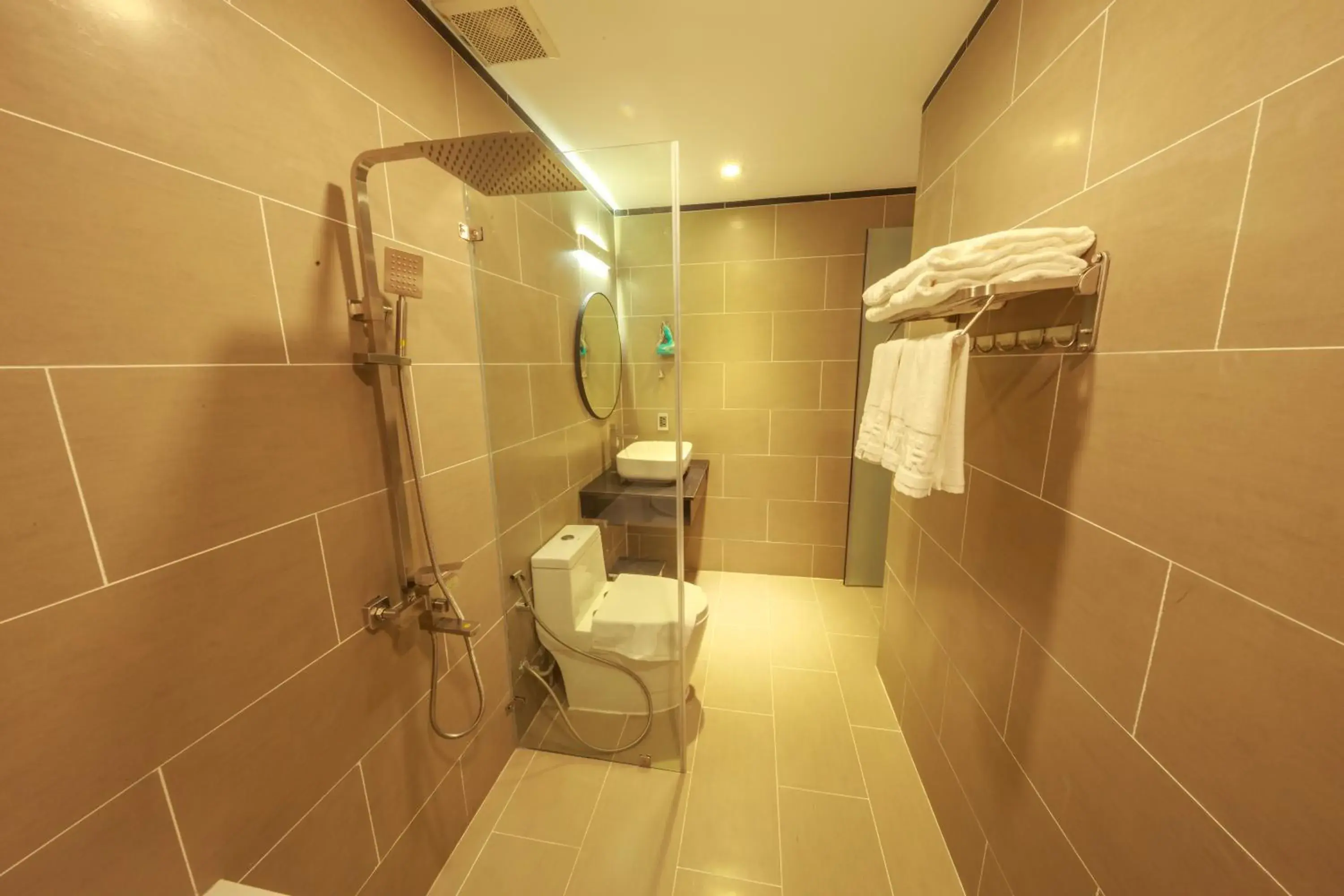 Shower in VARIA Hotel Phu Quoc Shower in VARIA Hotel Phu Quoc