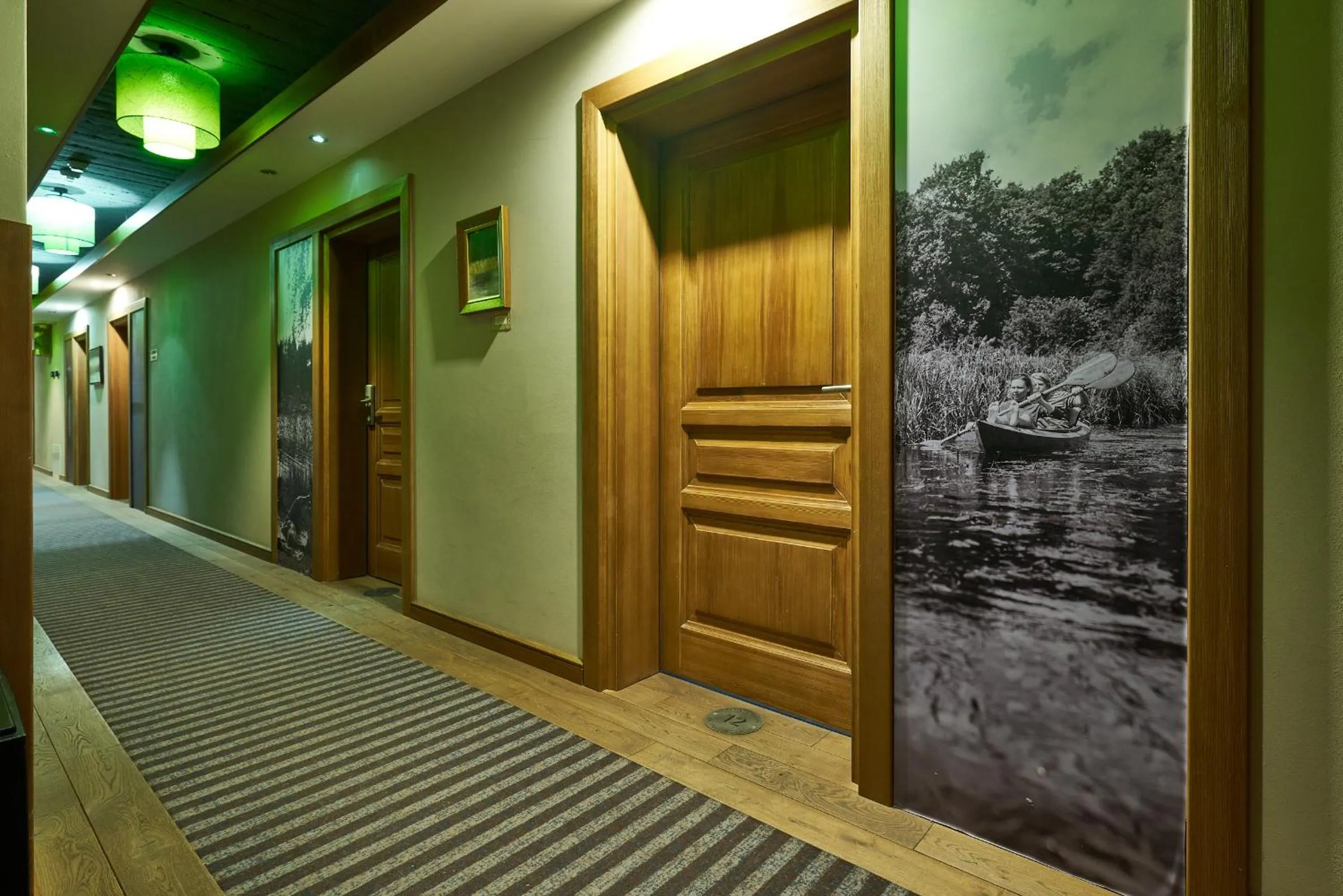 Lobby or reception in Folwark Łękuk