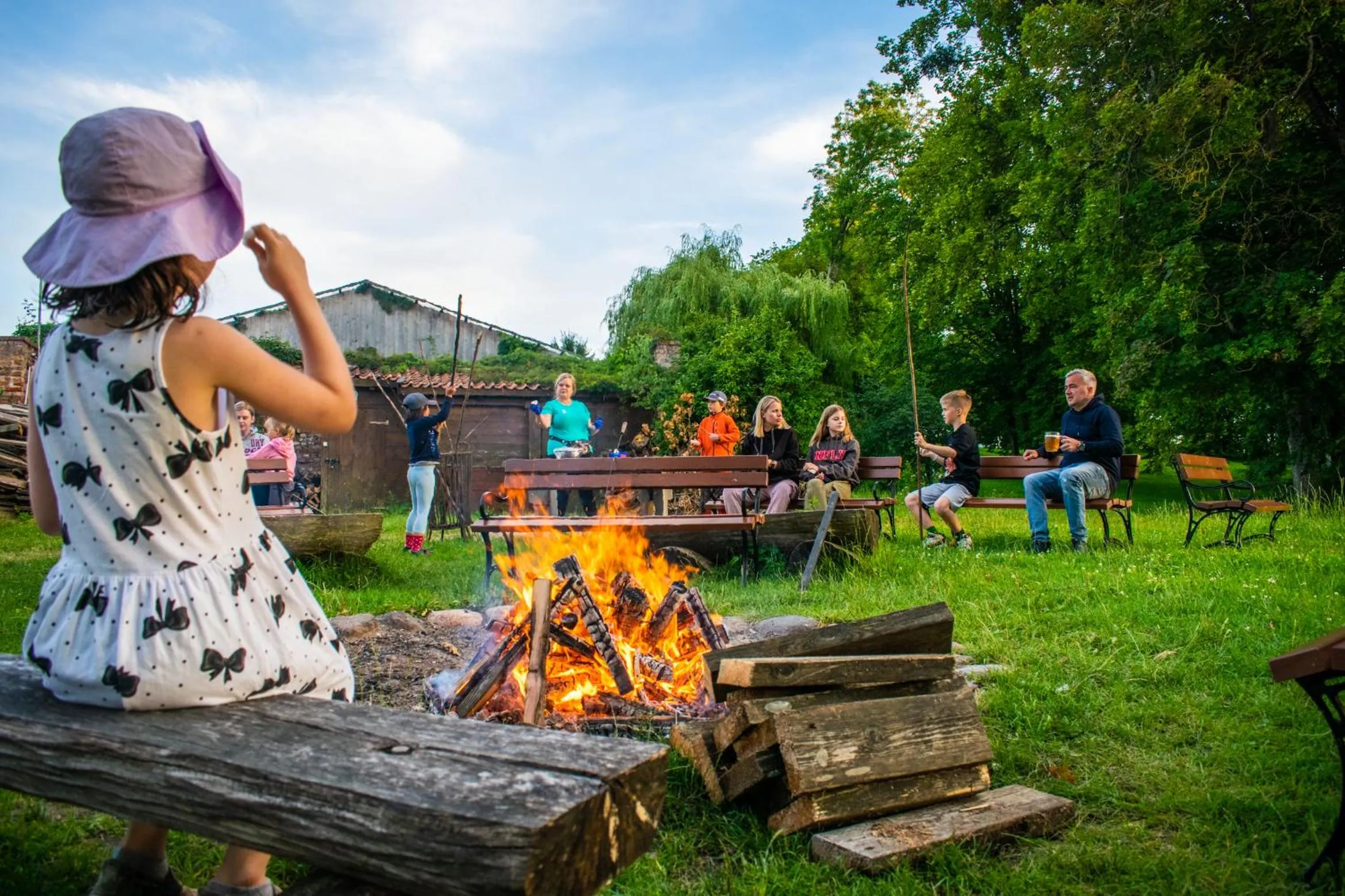 Garden in Folwark Łękuk
