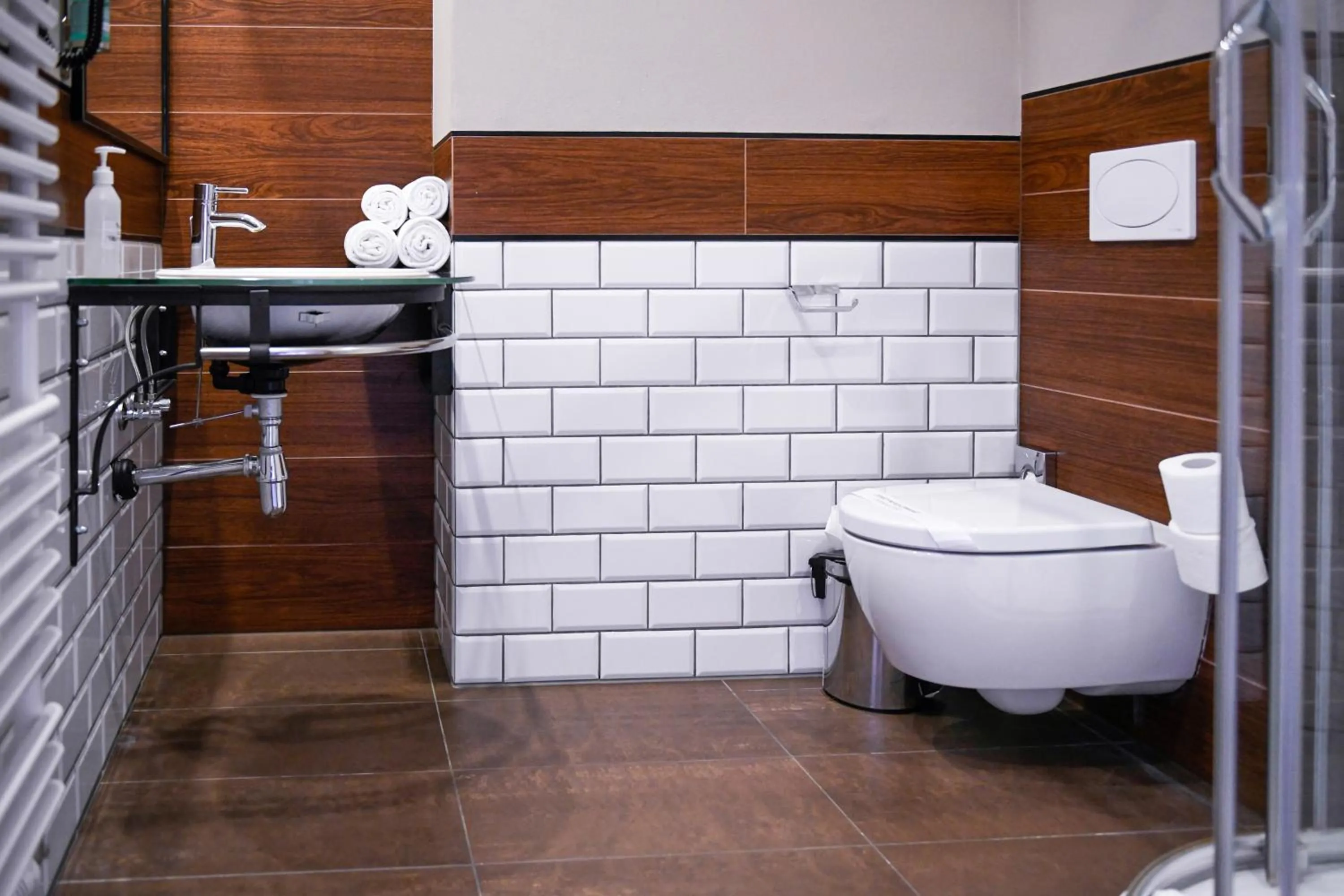 Bathroom in Folwark Łękuk