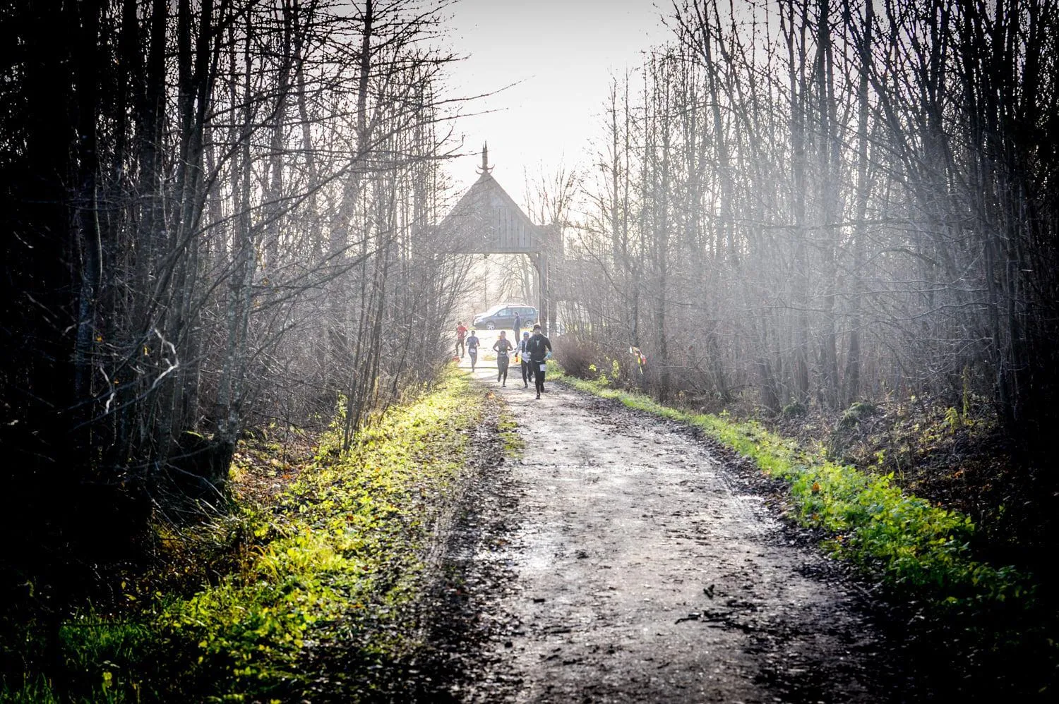 Hiking in Folwark Łękuk