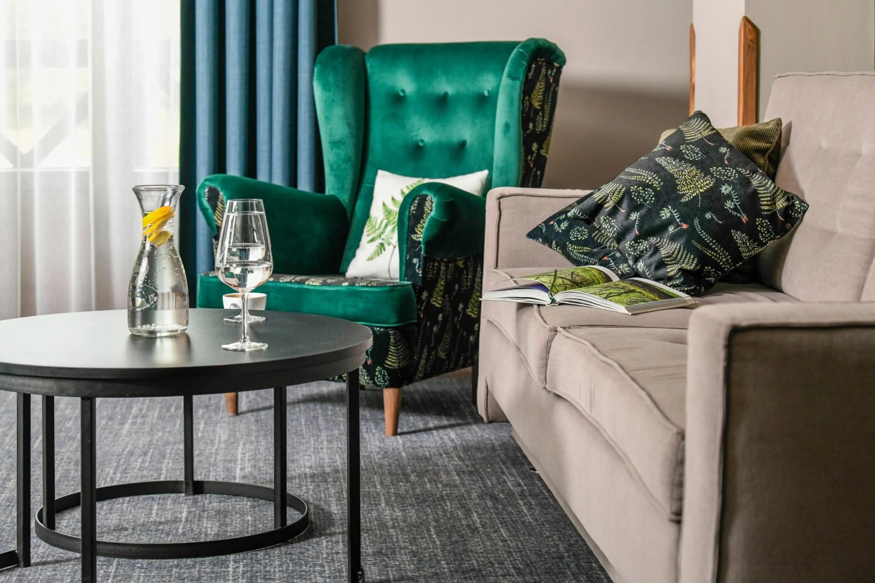 Living room in Folwark Łękuk