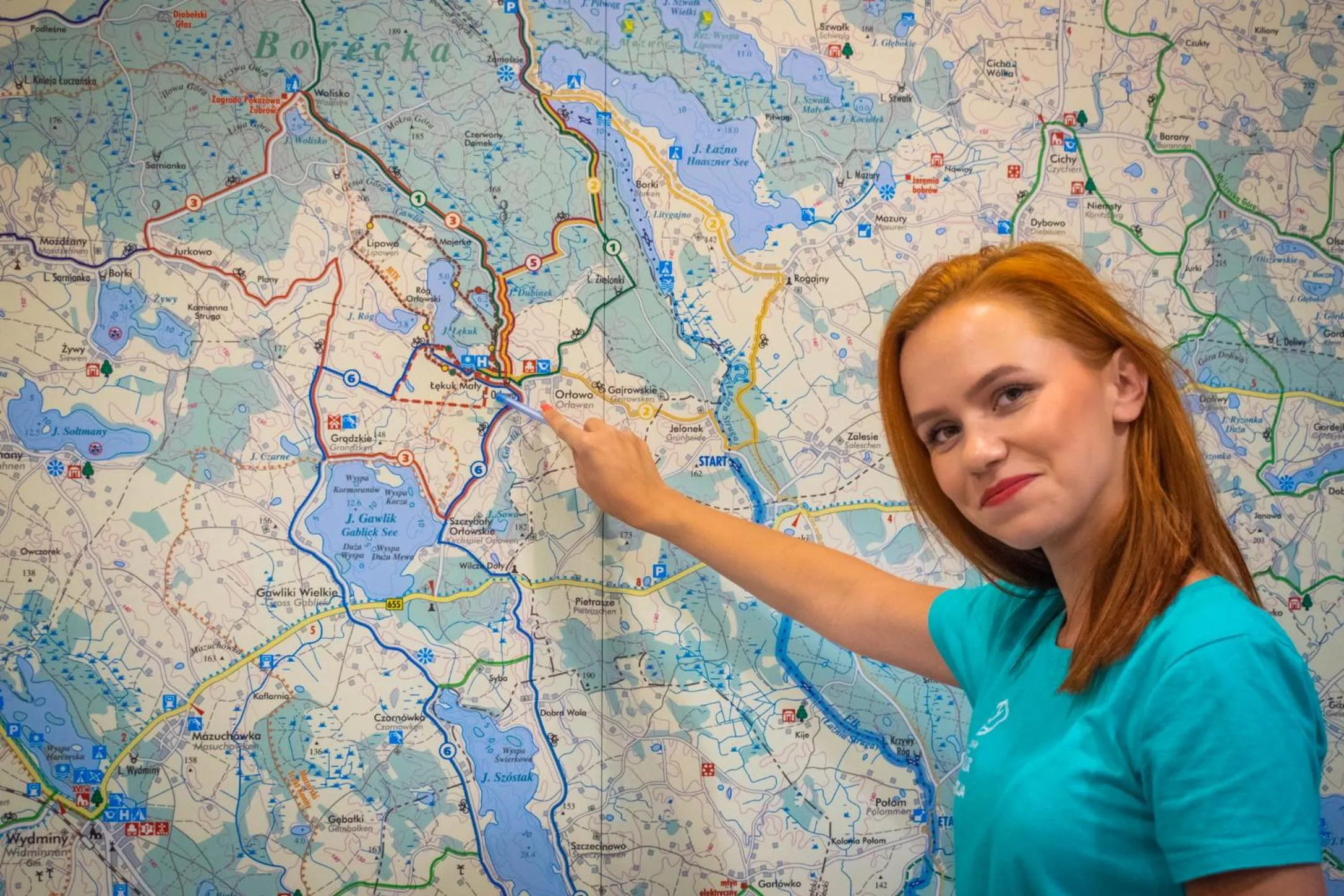 Staff in Folwark Łękuk