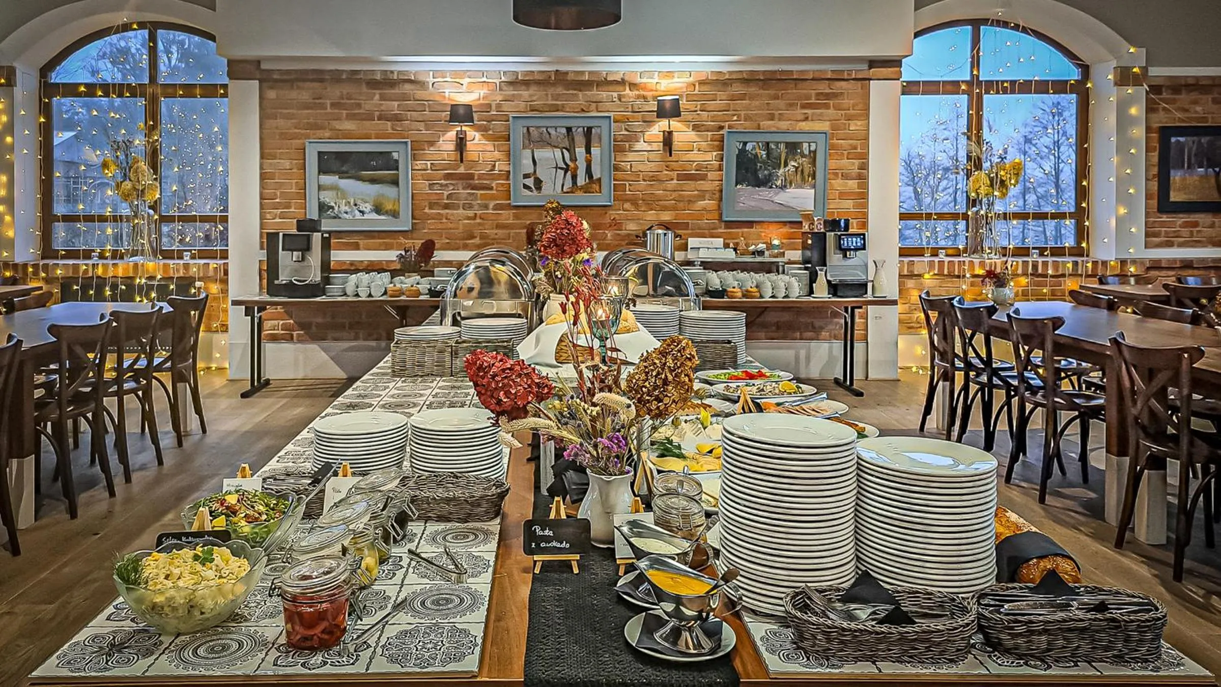 Breakfast in Folwark Łękuk