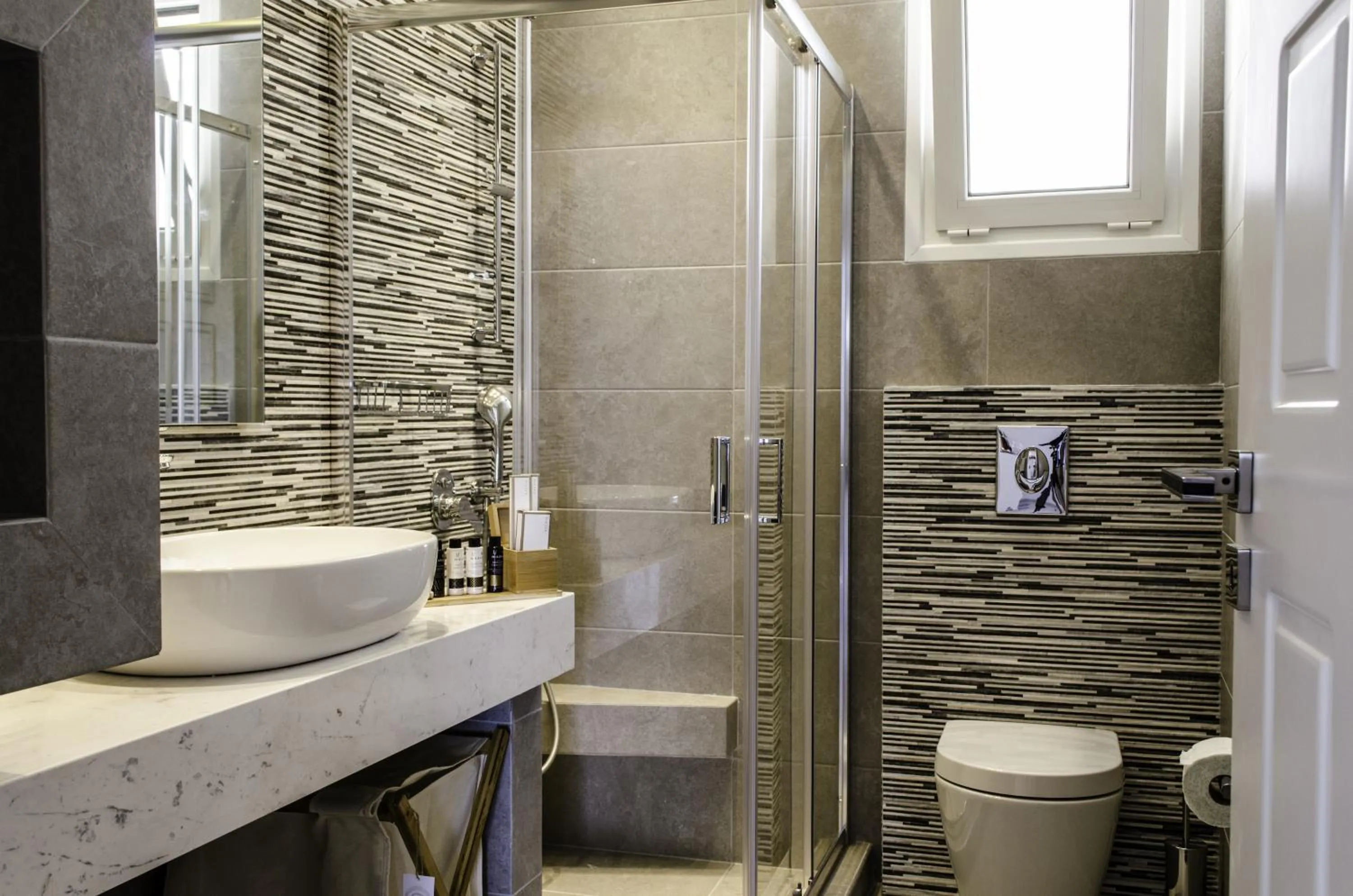 Shower in Talos Luxury Suites