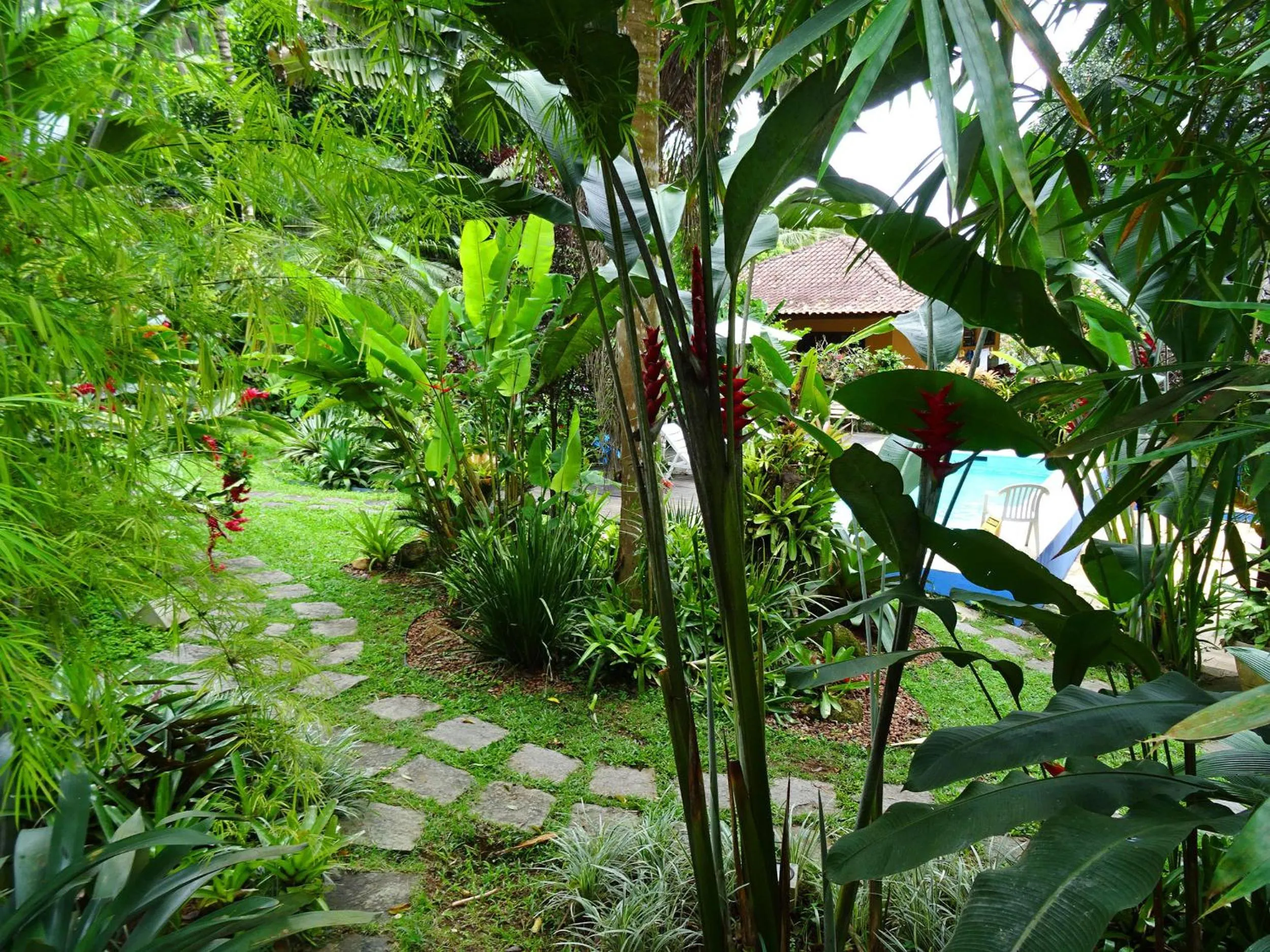 Garden in Pousada Recanto das Estrelas