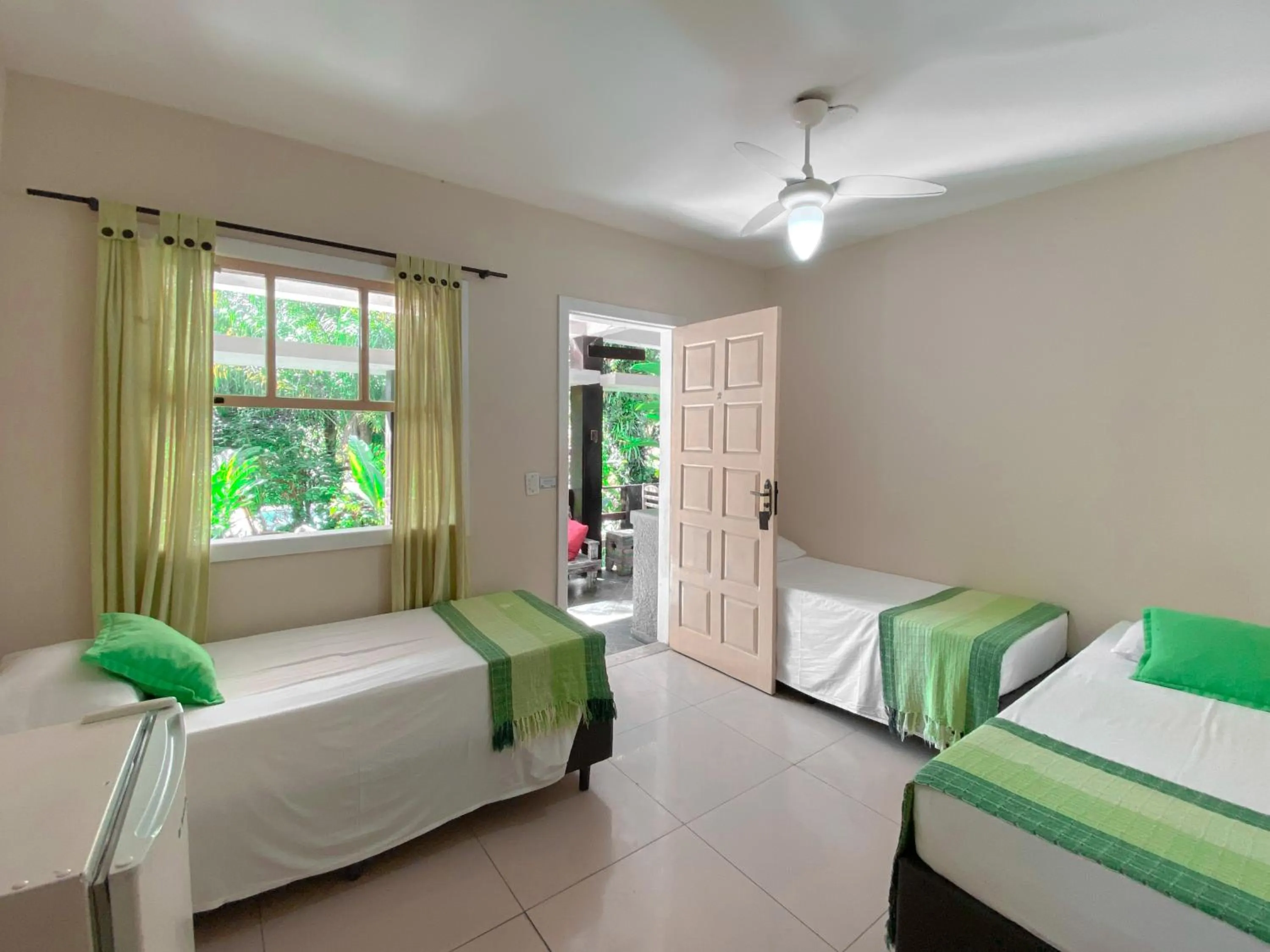 Bed in Pousada Recanto das Estrelas