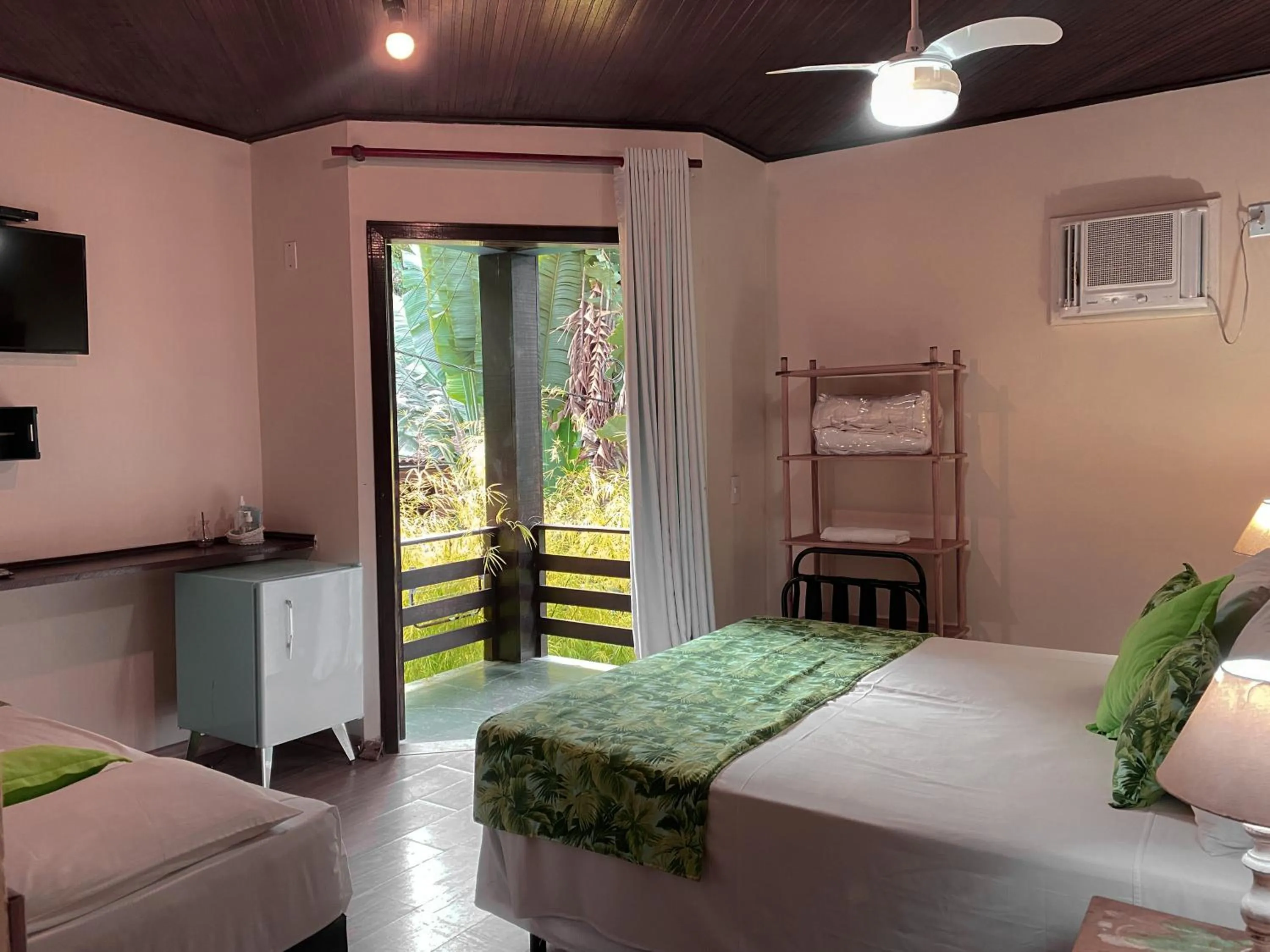 Bed in Pousada Recanto das Estrelas