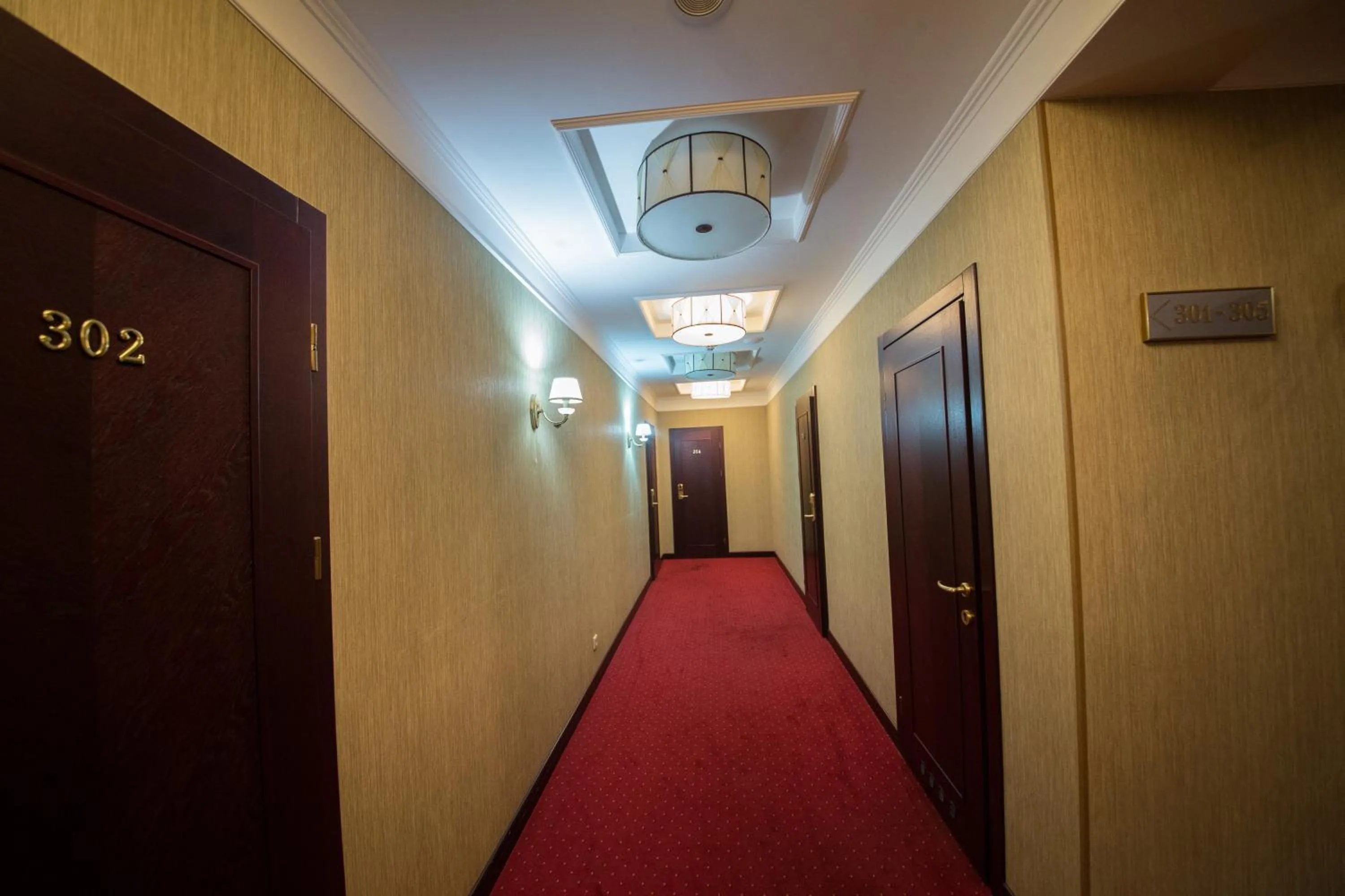Floor plan in Sofievsky Posad Hotel