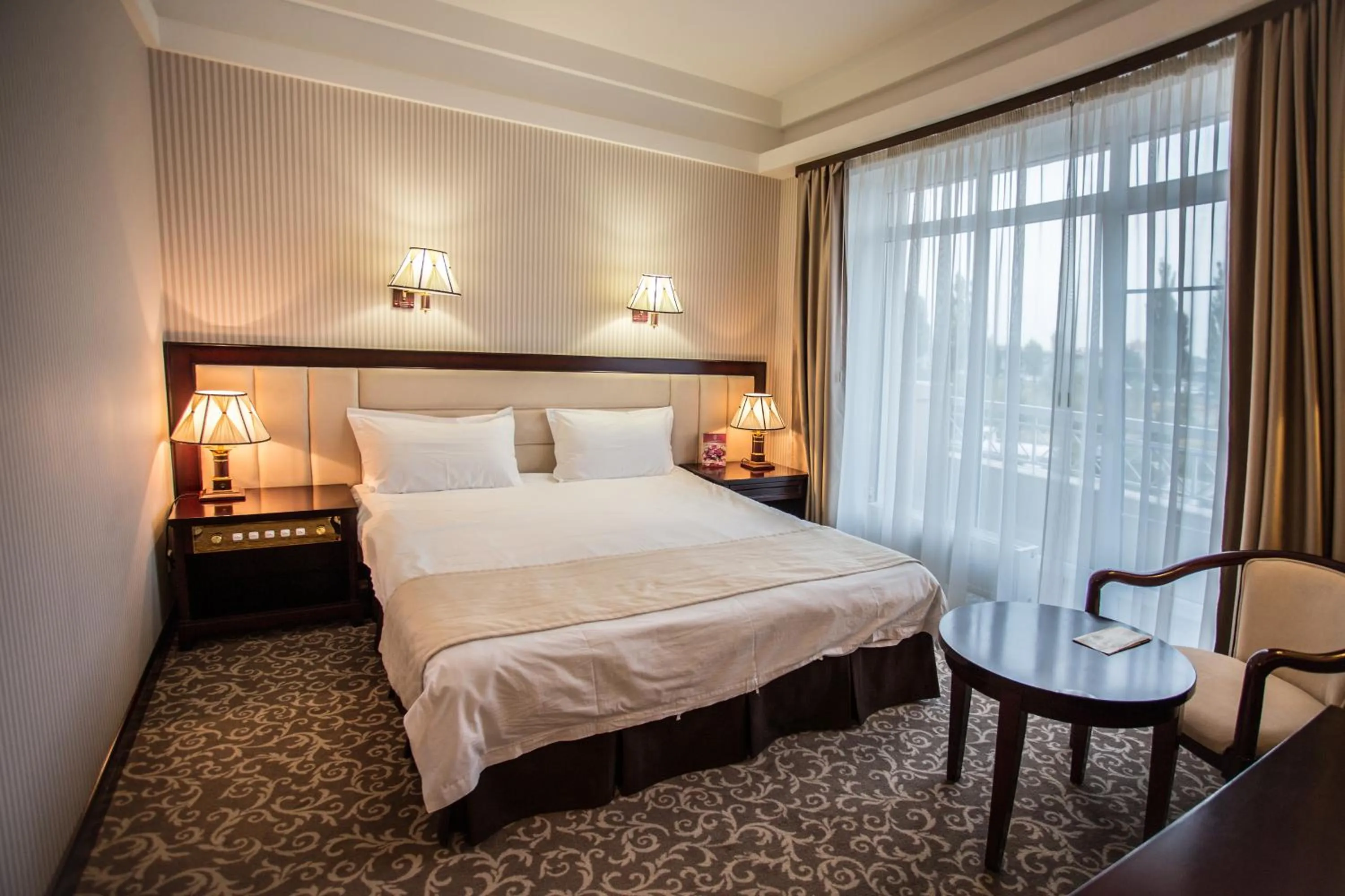 Bedroom, Bed in Sofievsky Posad Hotel