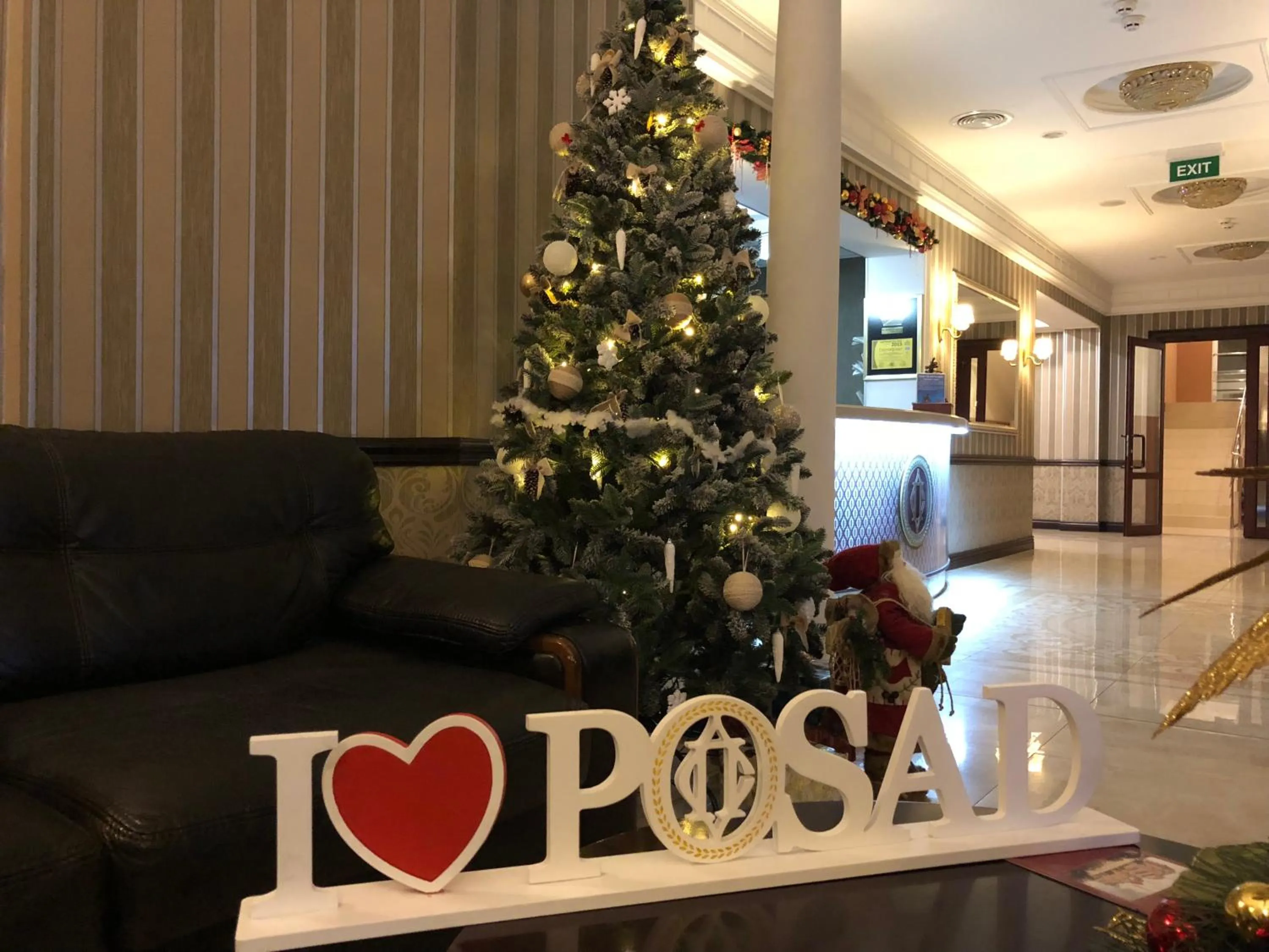 Lobby or reception in Sofievsky Posad Hotel