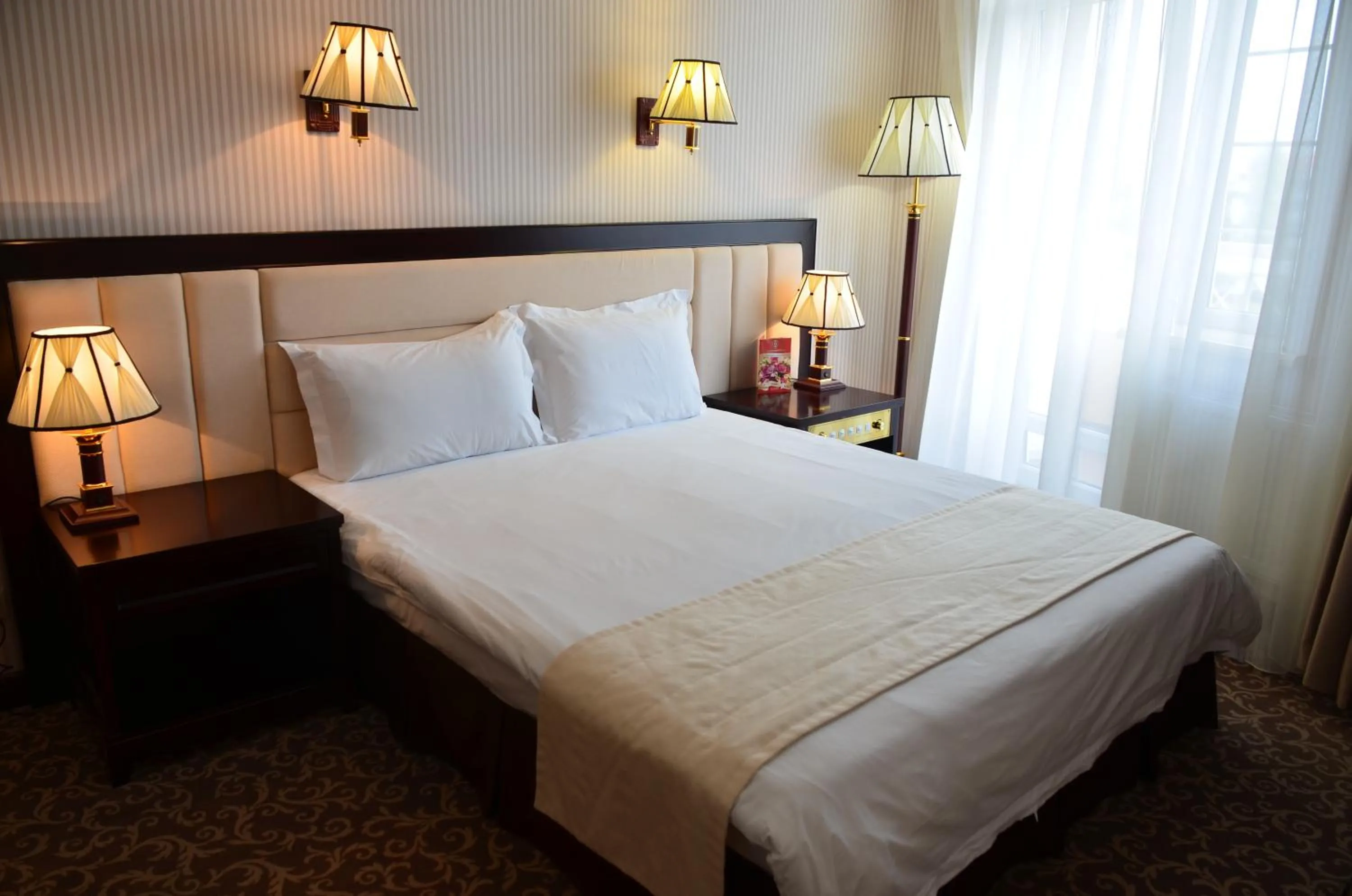 Bedroom, Bed in Sofievsky Posad Hotel