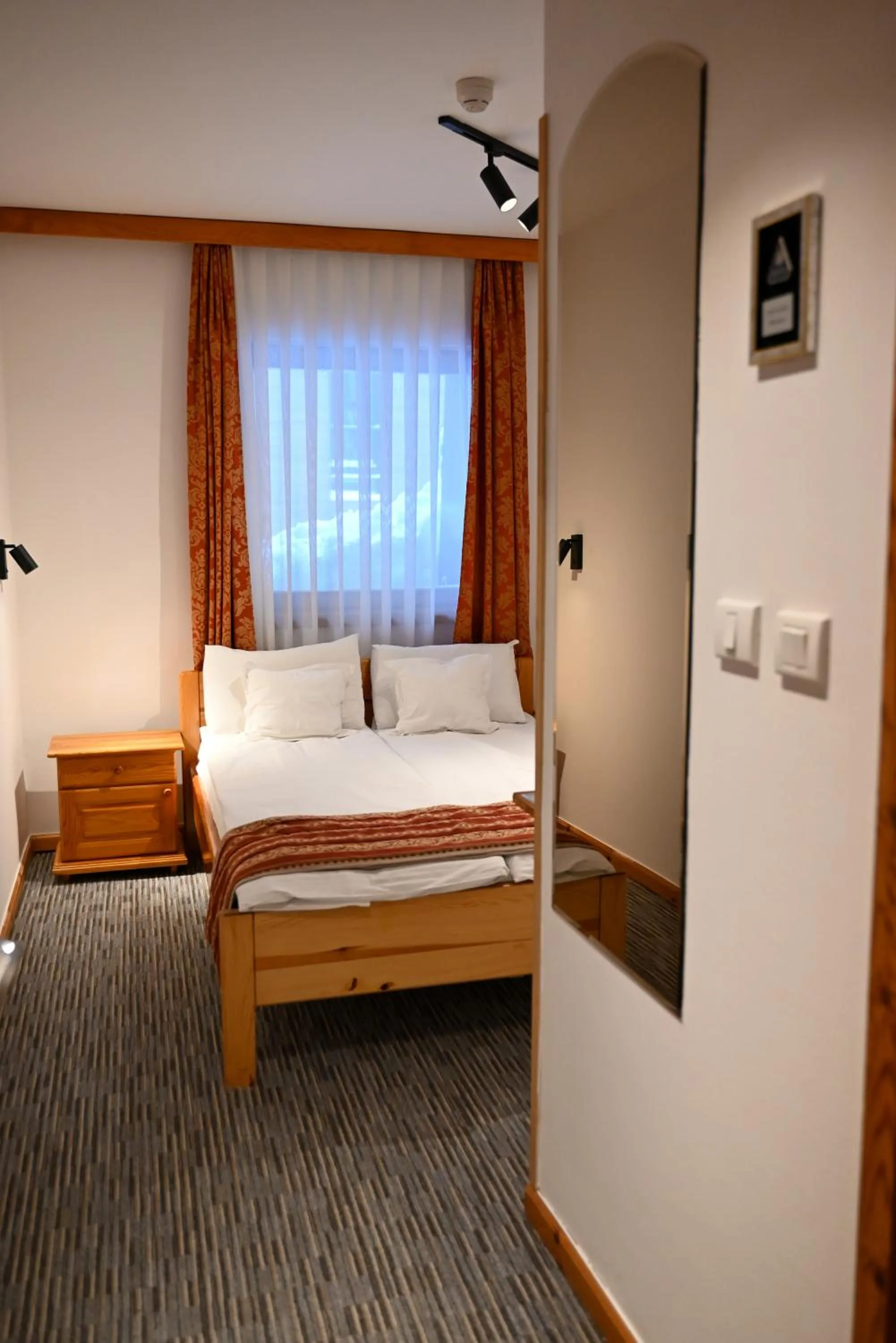 Bed in Hotel Kristal