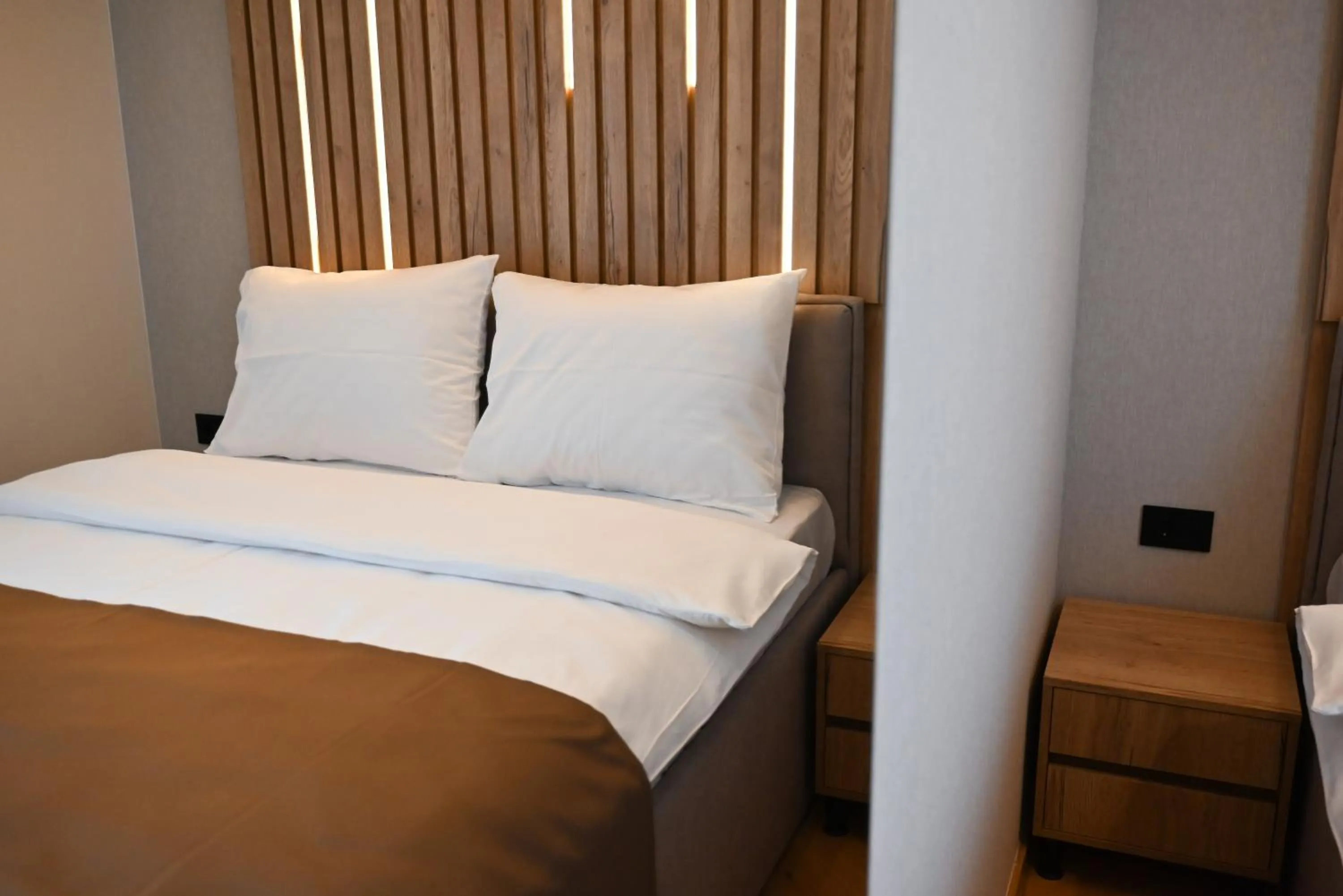 Bed in Hotel Kristal