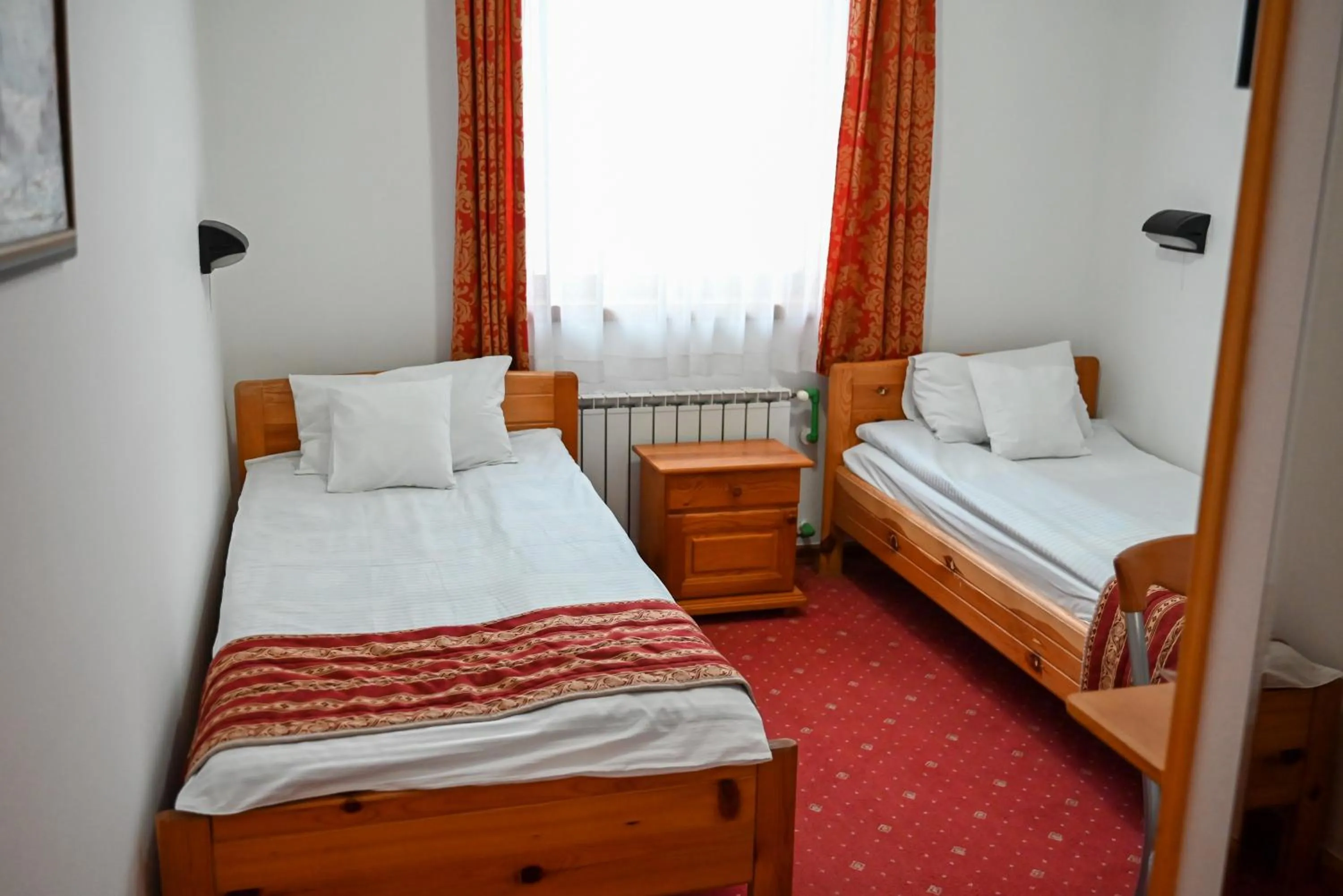 Bed in Hotel Kristal