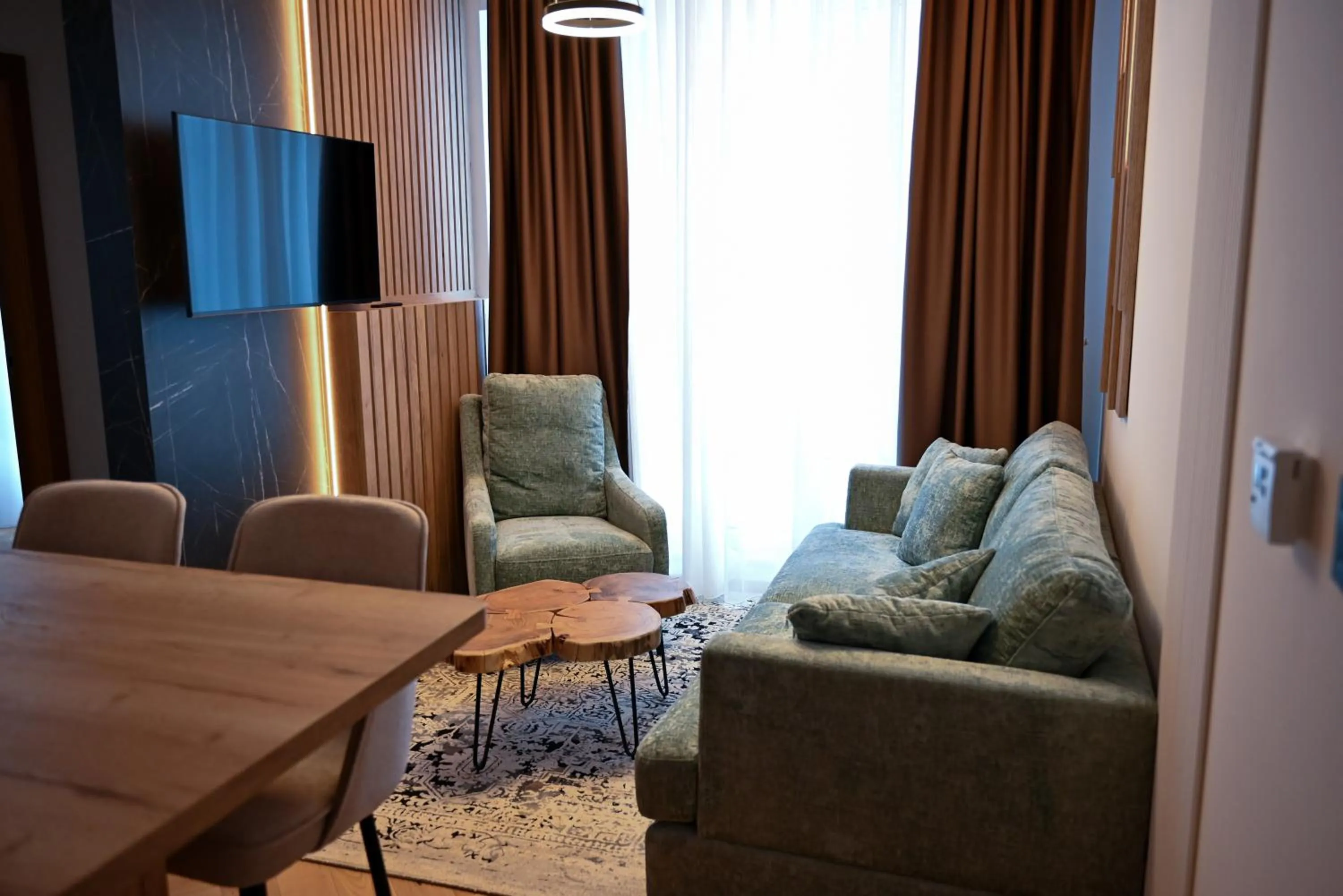 Seating area in Hotel Kristal