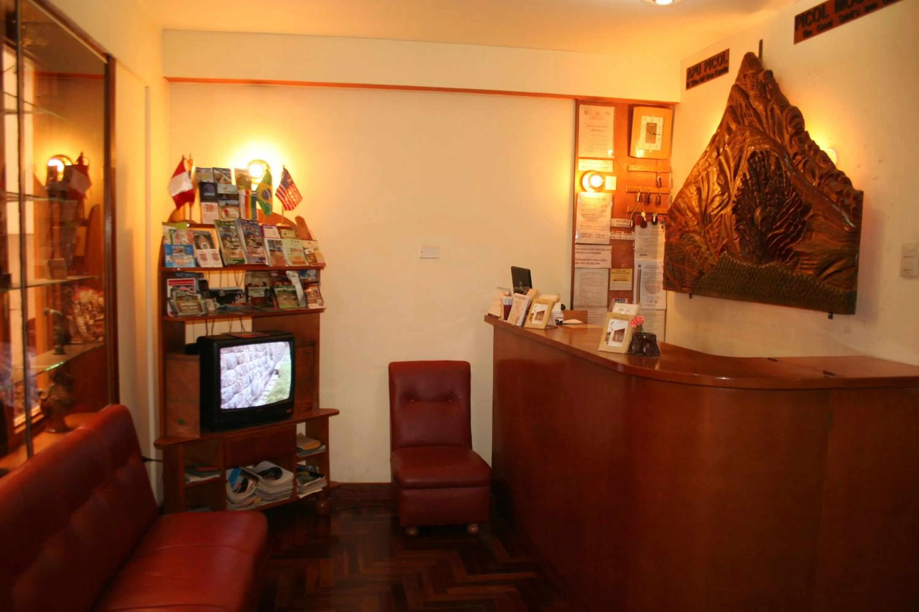 Lobby or reception in Picol Hostal