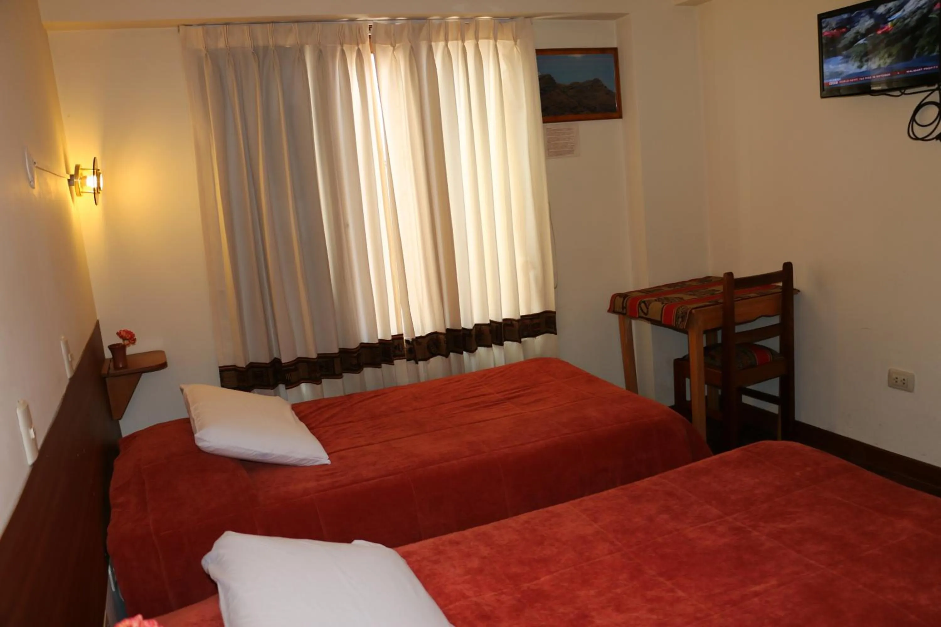 Decorative detail, Bed in Picol Hostal