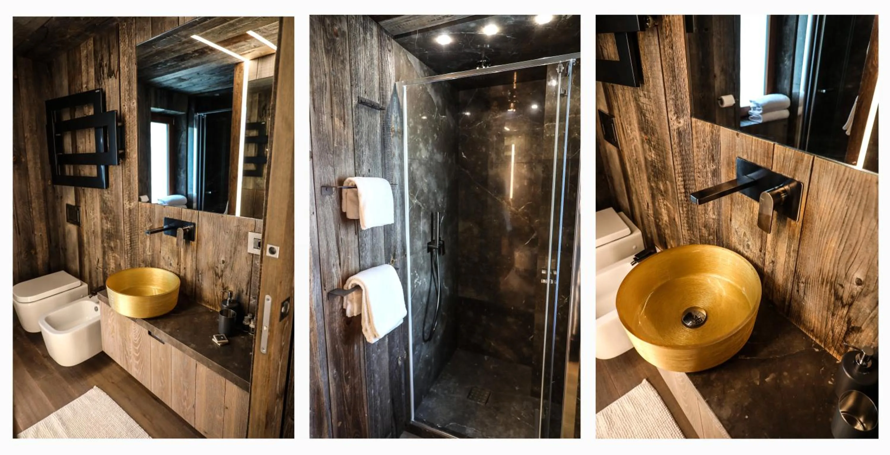 Shower in Art Hotel Grivola