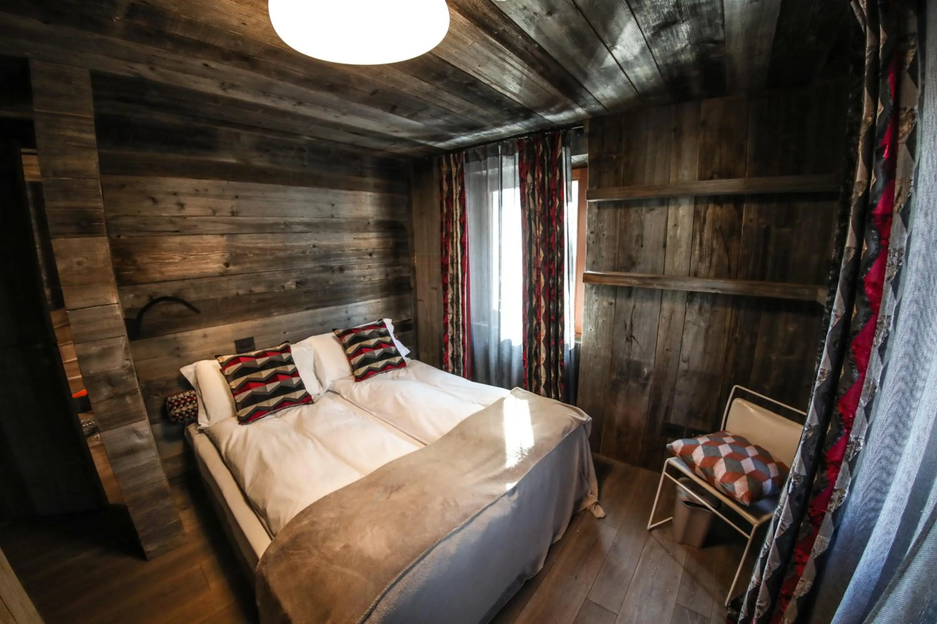 Bedroom, Bed in Art Hotel Grivola