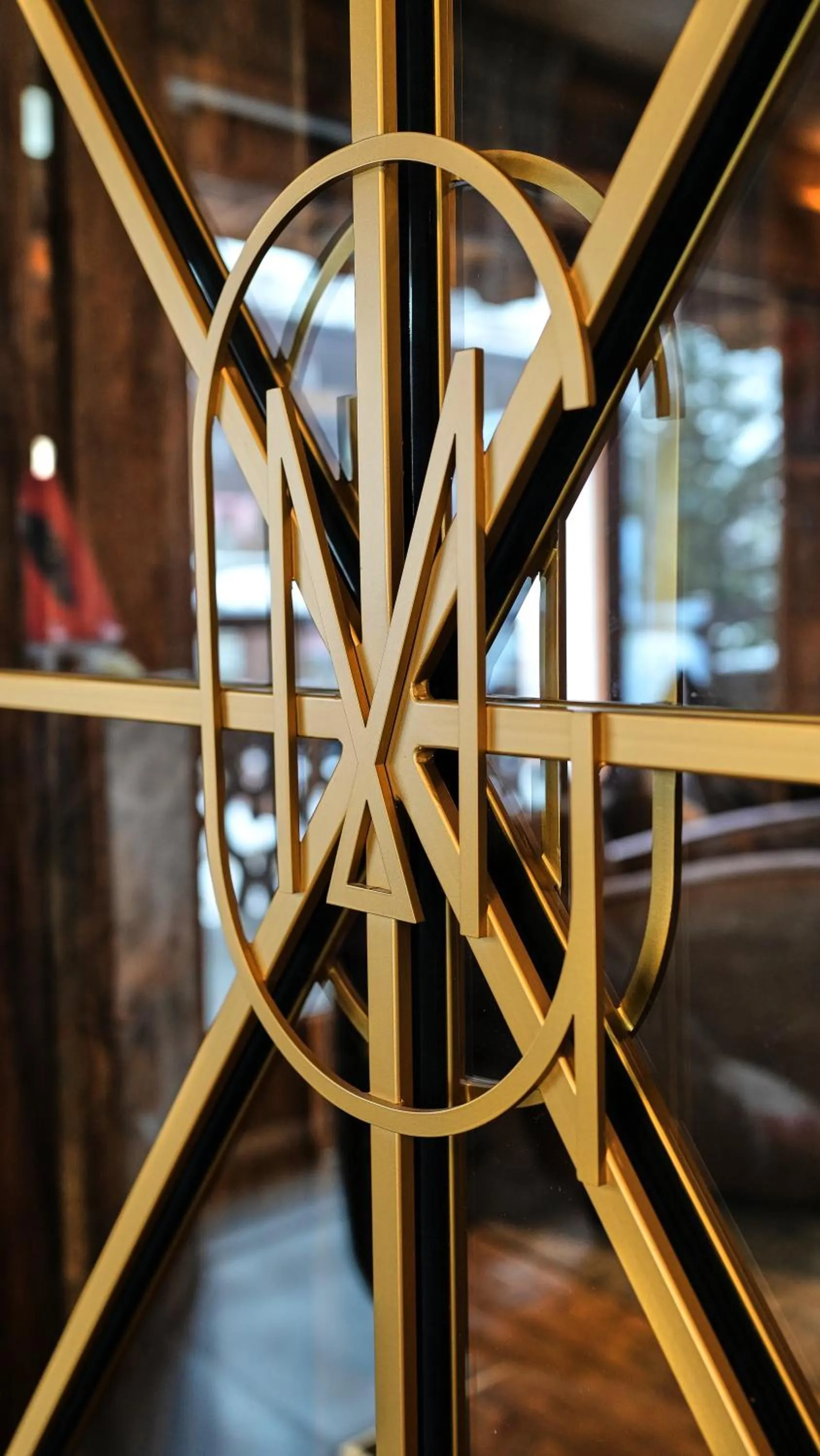 Decorative detail in Art Hotel Grivola