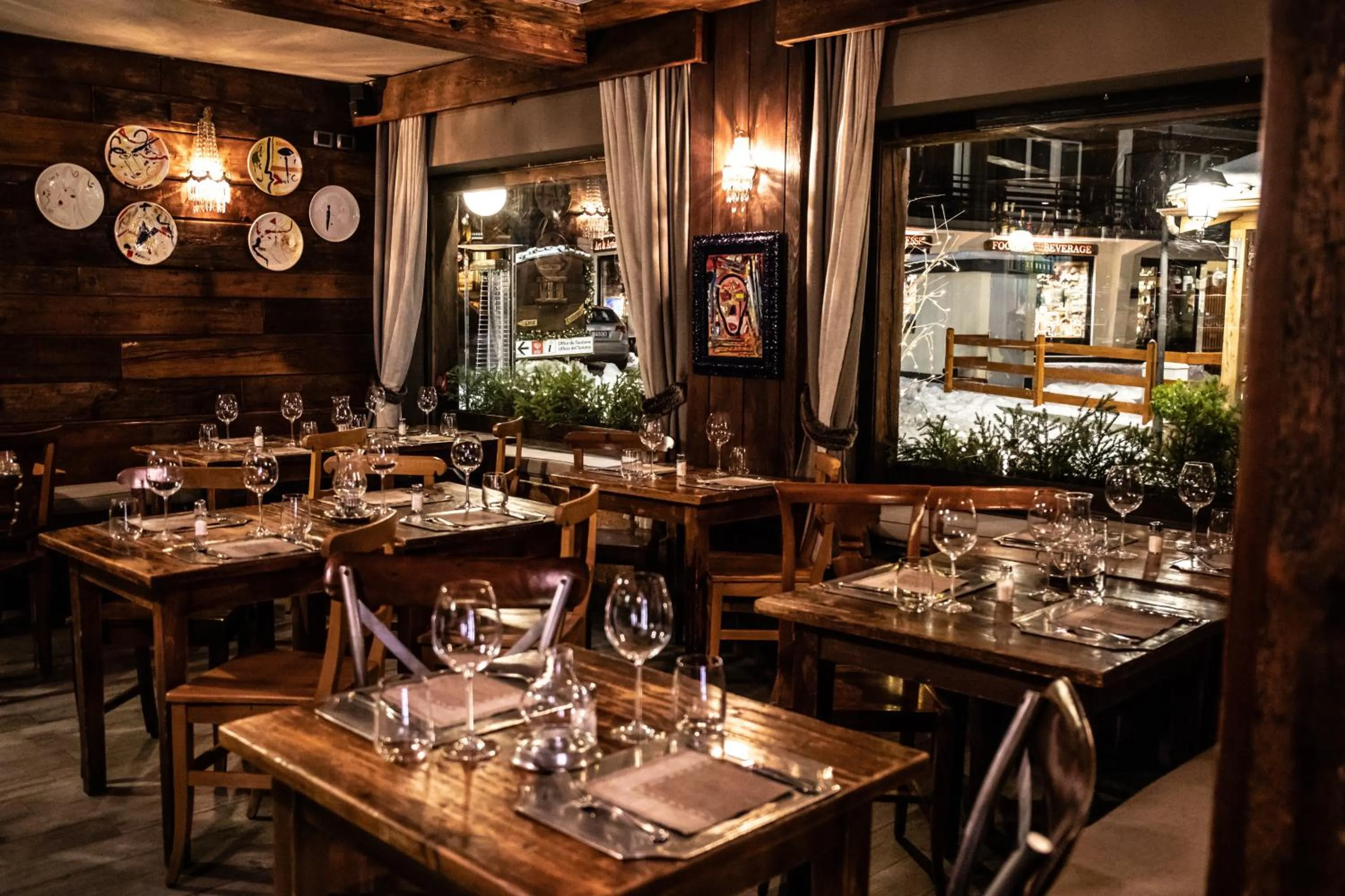 Lounge or bar in Art Hotel Grivola