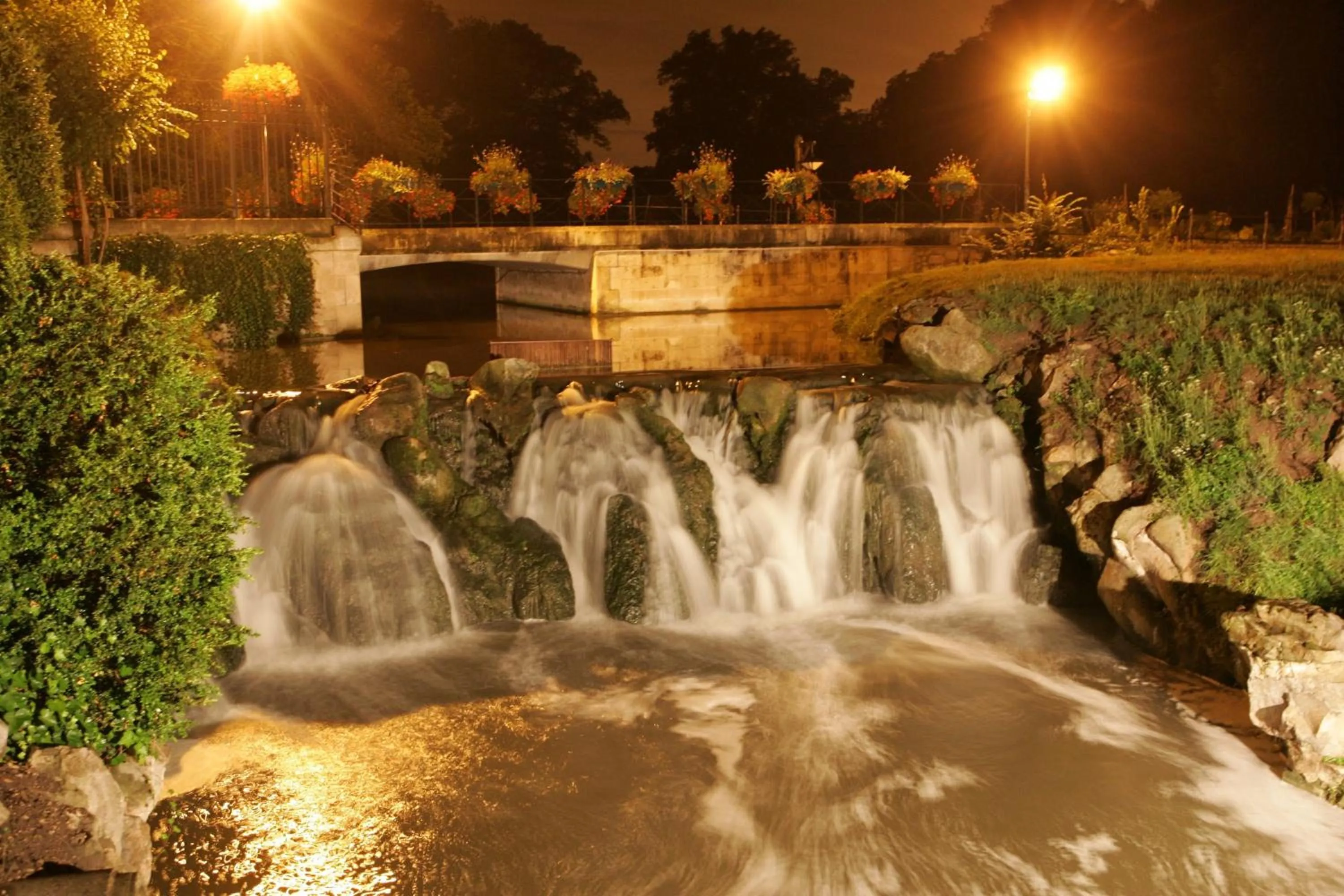 Night in Château d'Ermenonville