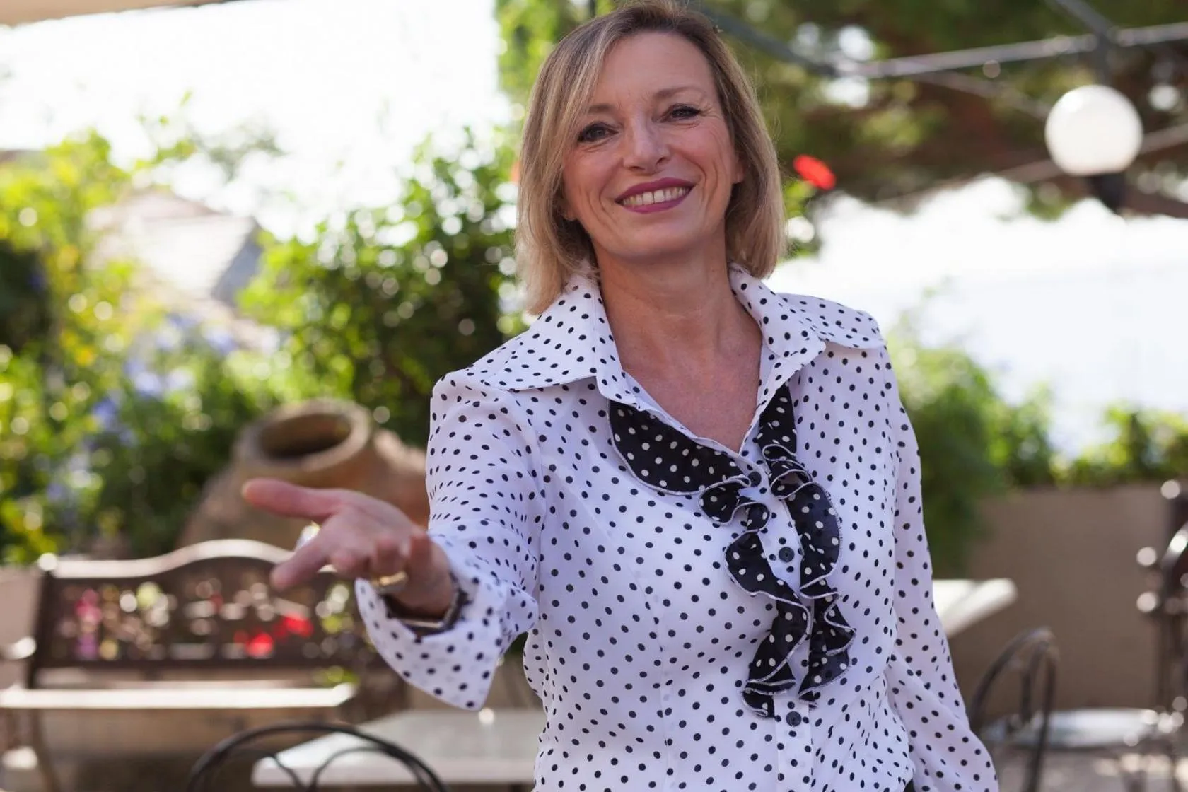 Staff in Hotel La Giara