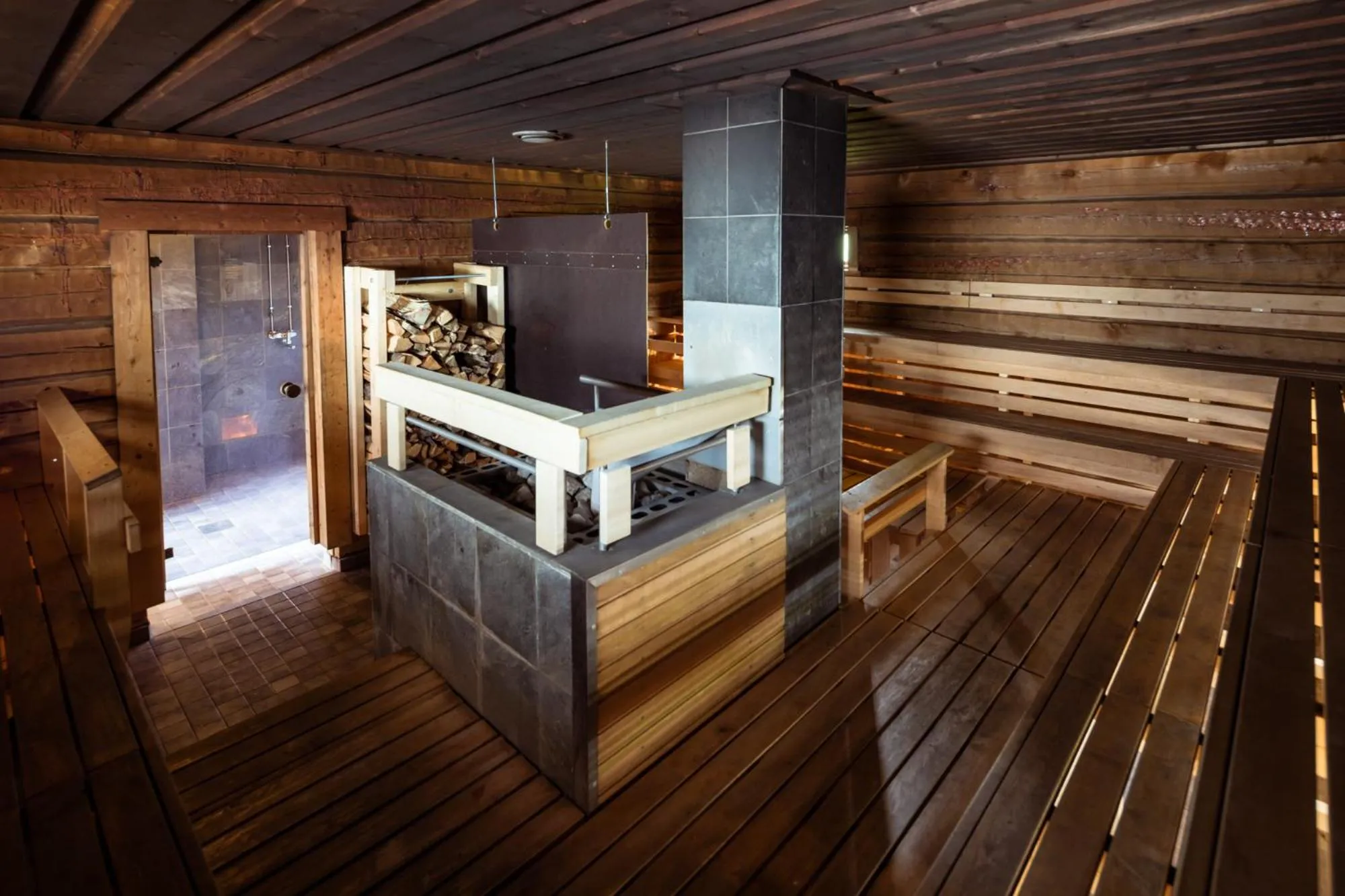 Sauna in Lapland Hotels Ounasvaara Chalets