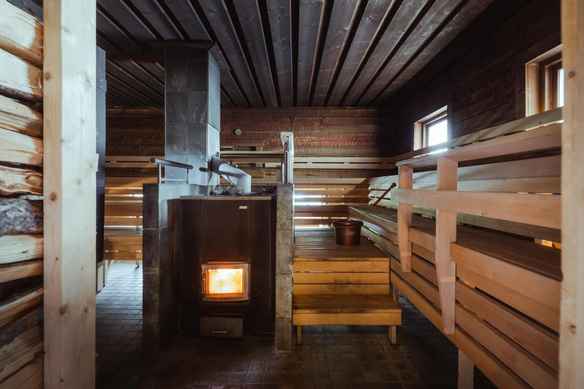Sauna in Lapland Hotels Ounasvaara Chalets