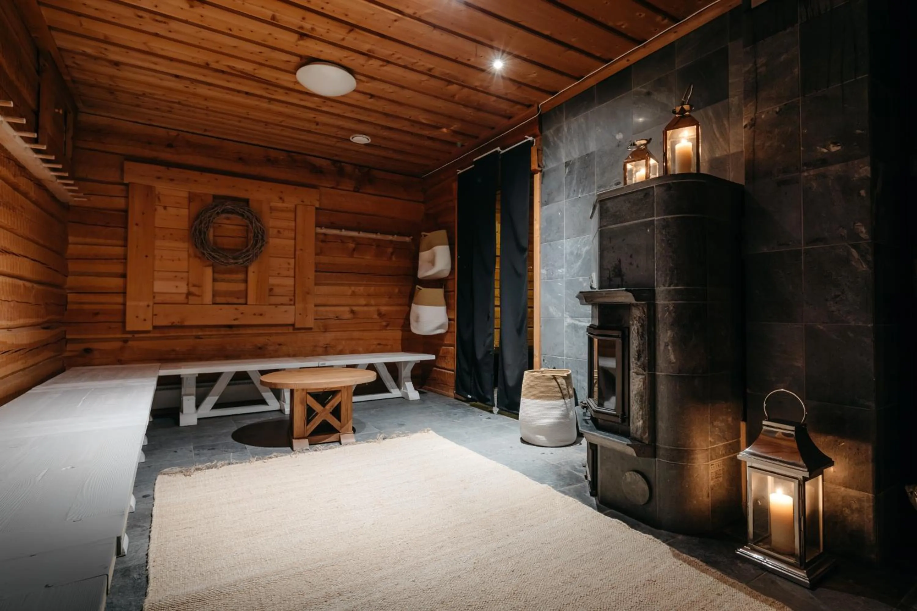 Sauna in Lapland Hotels Ounasvaara Chalets