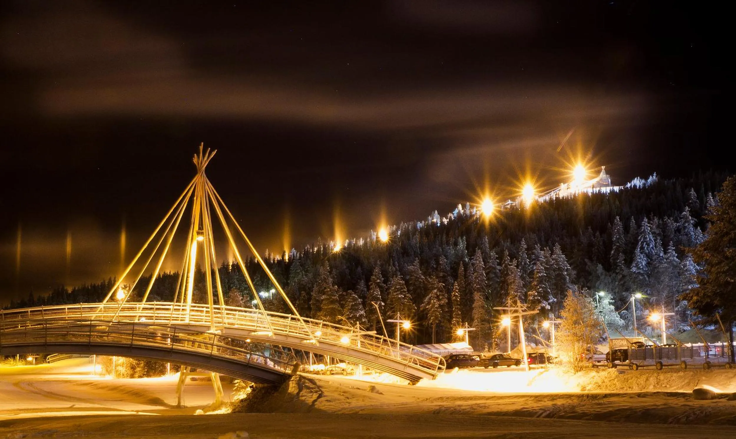 Neighbourhood in Lapland Hotels Ounasvaara Chalets