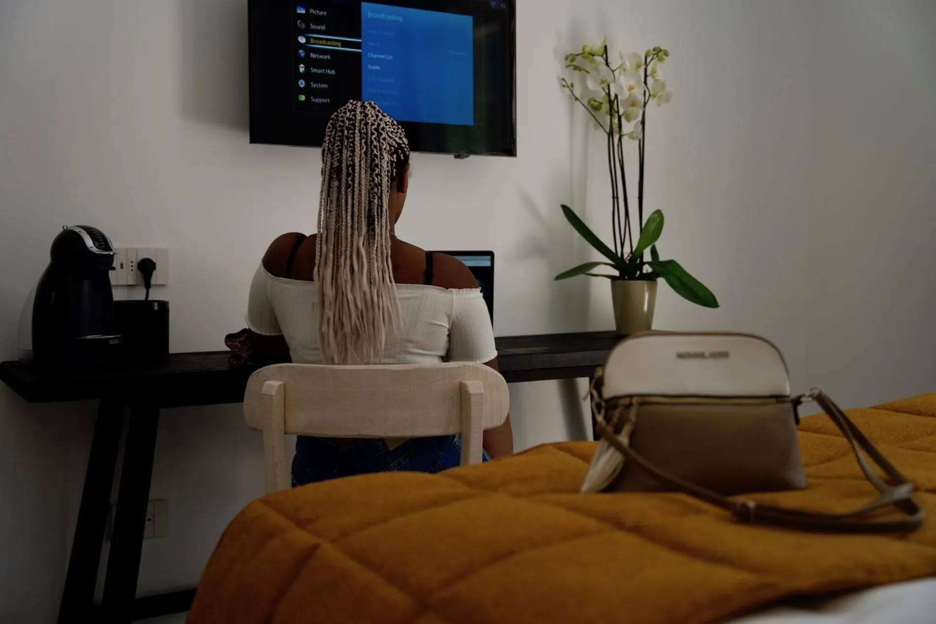 Bedroom in Seta Hotel