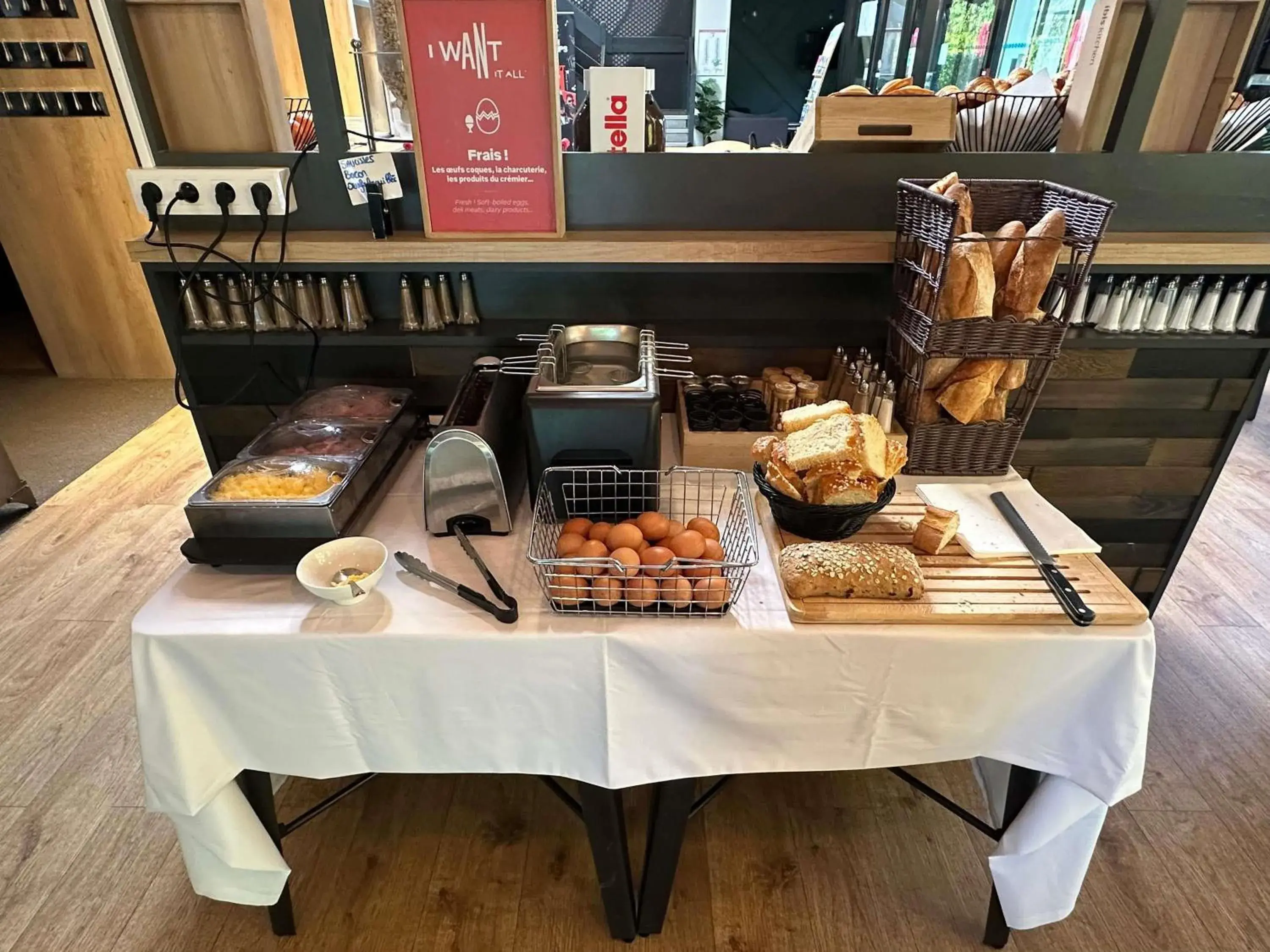 Breakfast in ibis Abbeville Breakfast in ibis Abbeville