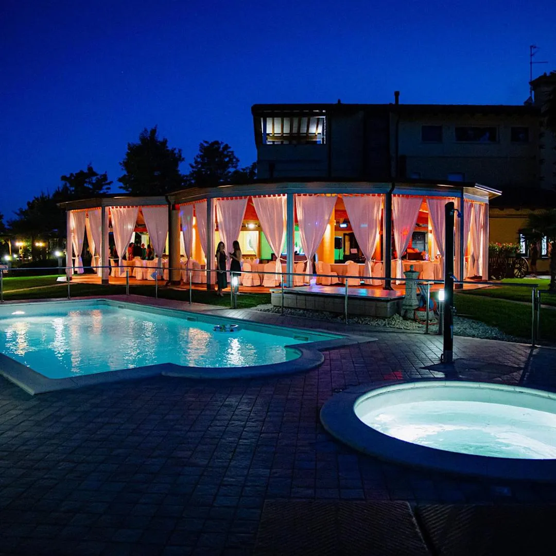 Property building in Villa Riviera Hotel Udine