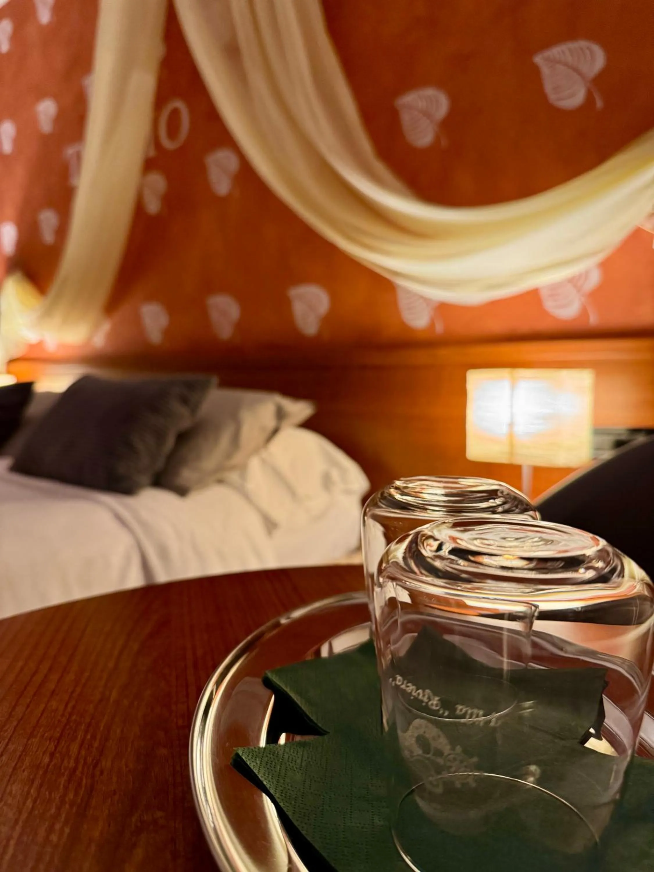 Bed in Villa Riviera Hotel Udine