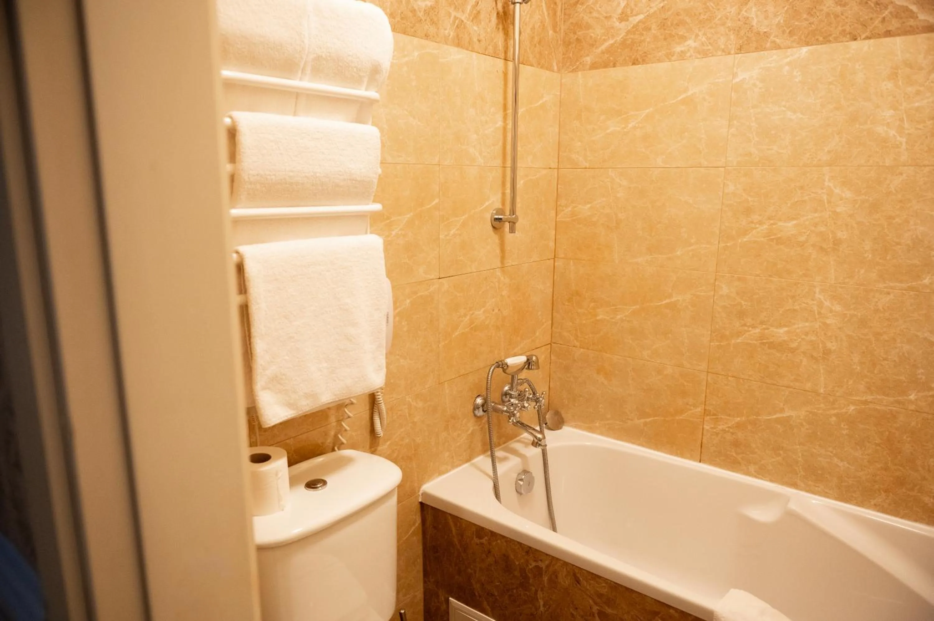 Bathroom in Olympic Hotel